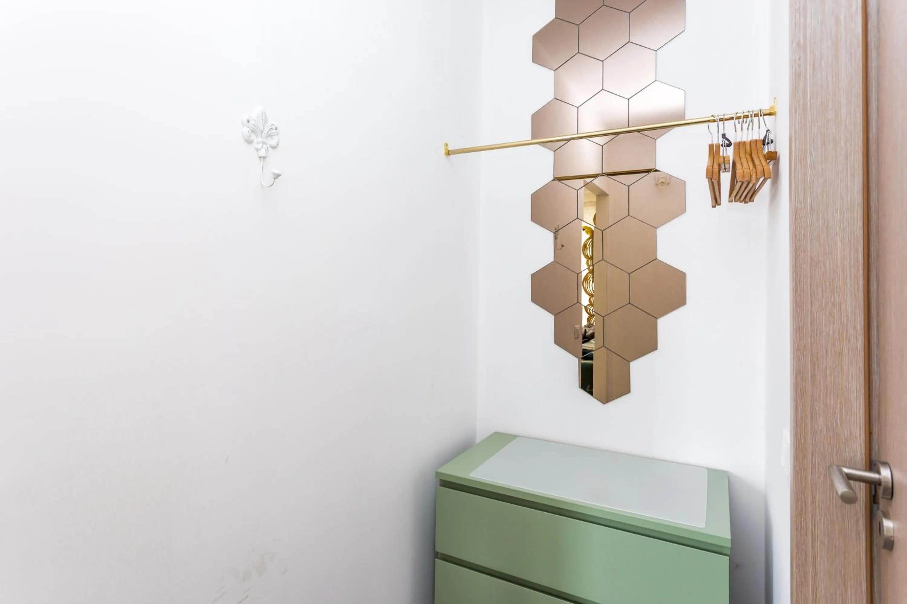 Decorative detail in Minerva Residence