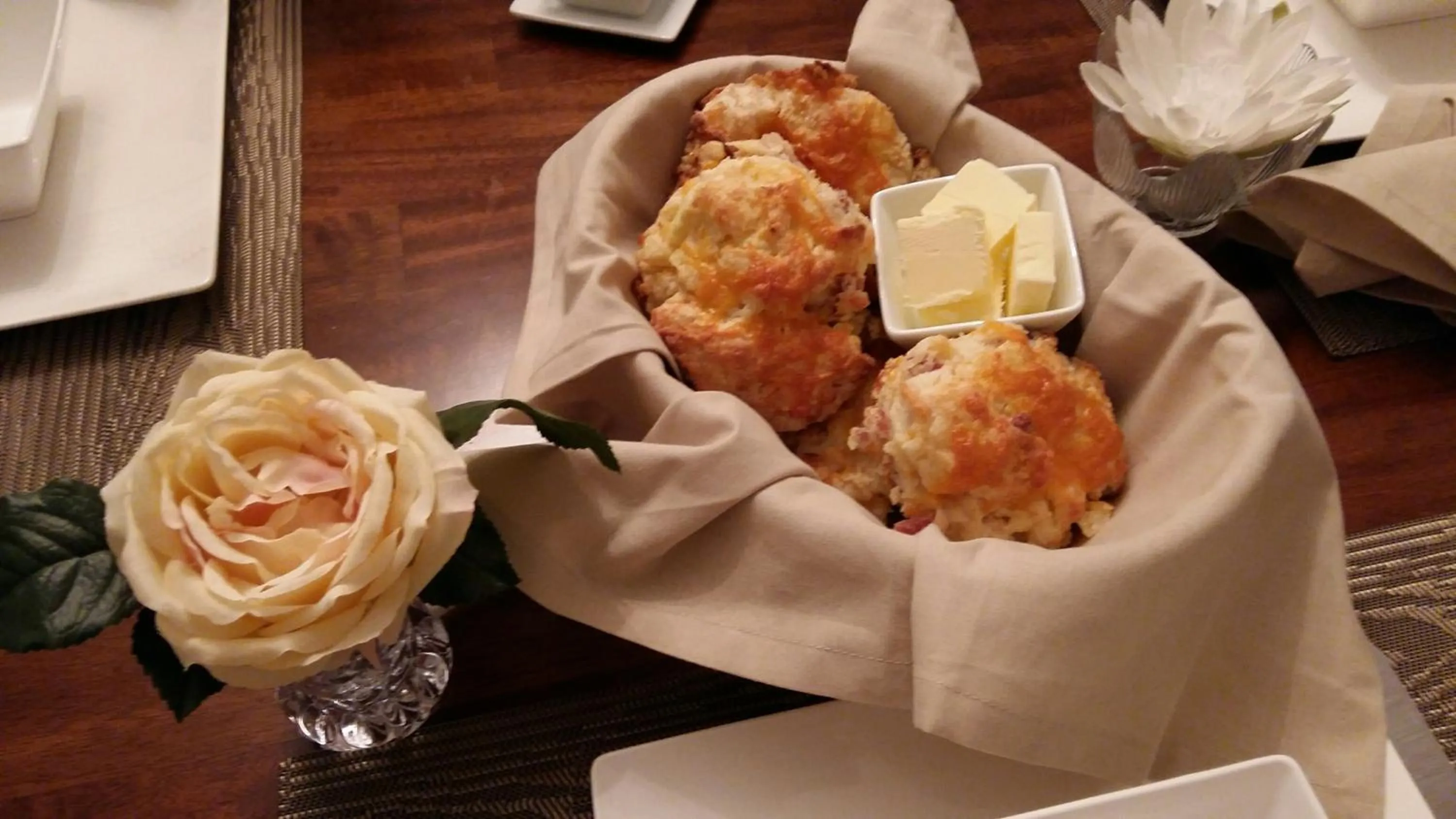 Food close-up in Molly's Retreat B and B