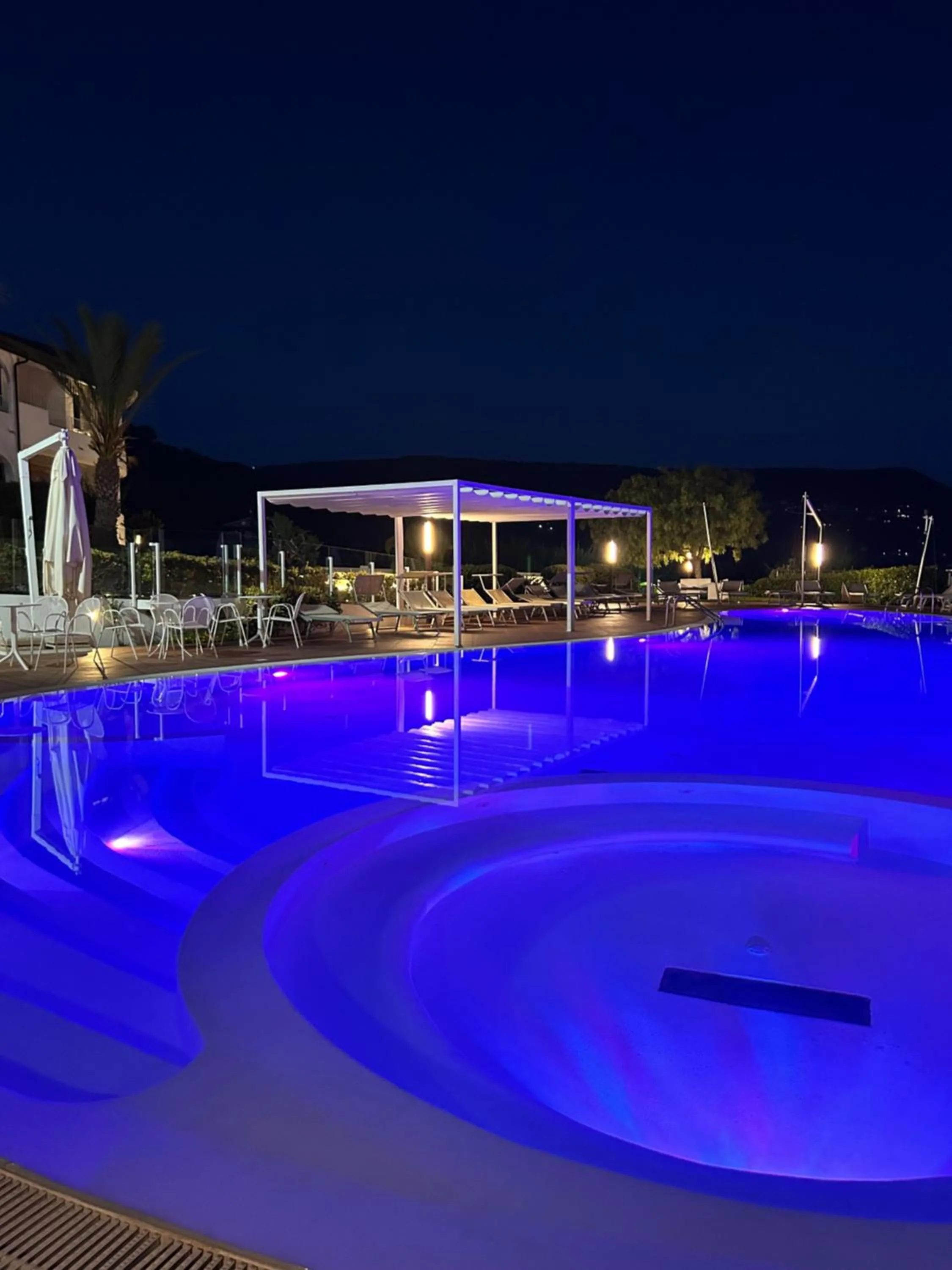 Swimming pool in LUZIA AGRIRESORT - Piscina Idromassaggio con Vista Mare Aperta fino alle ore 23-00