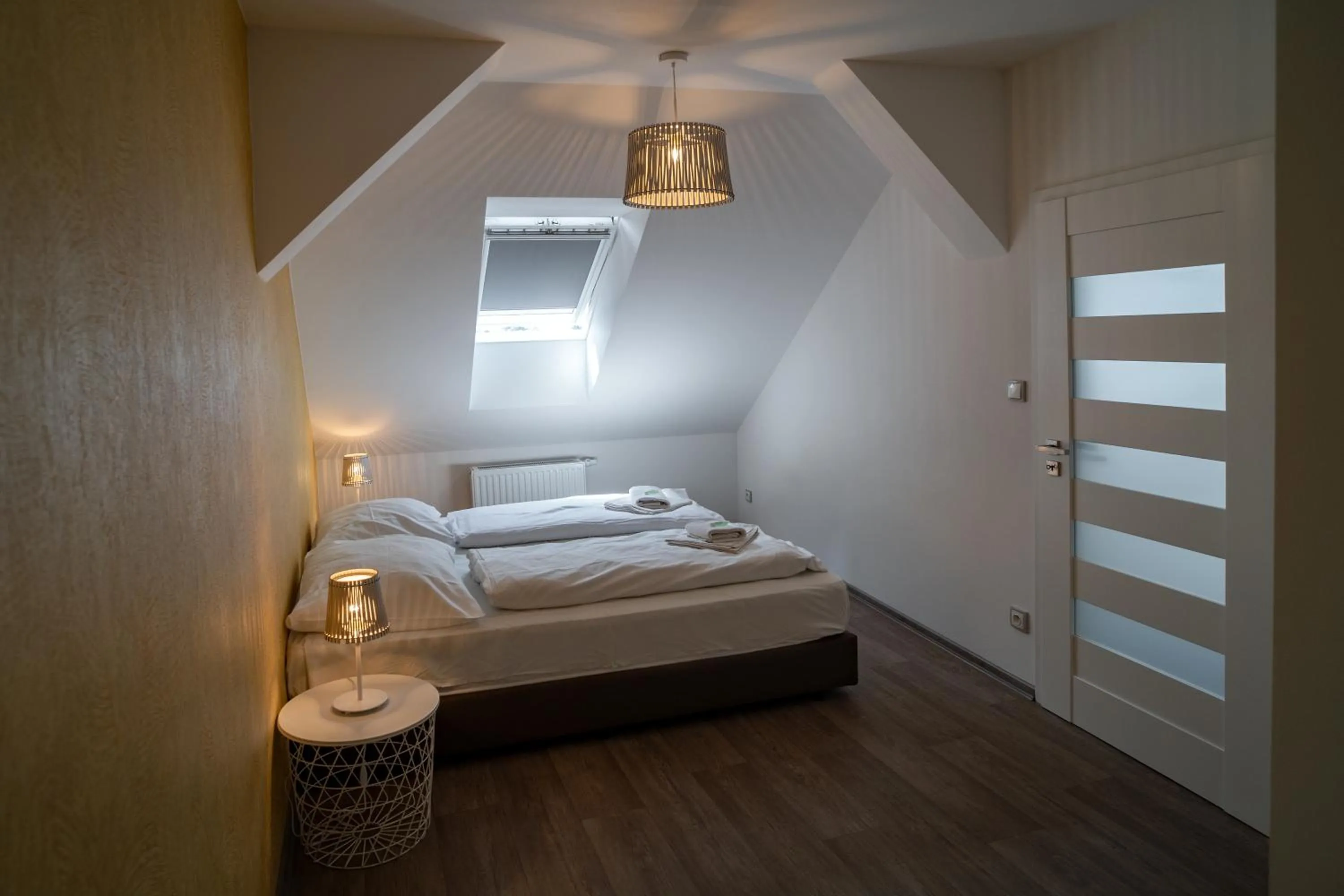 Bedroom, Bed in Apartmany Pisek
