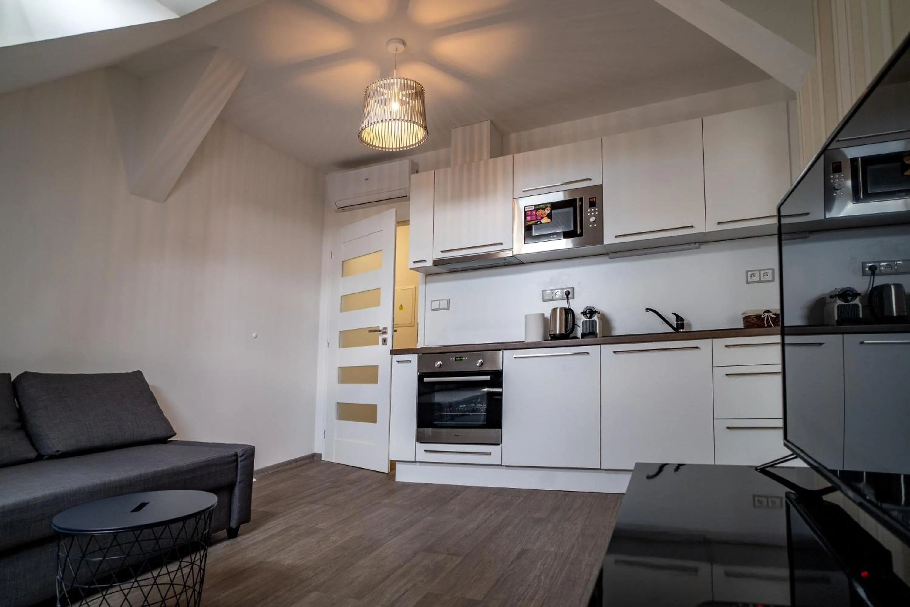 Coffee/tea facilities in Apartmany Pisek