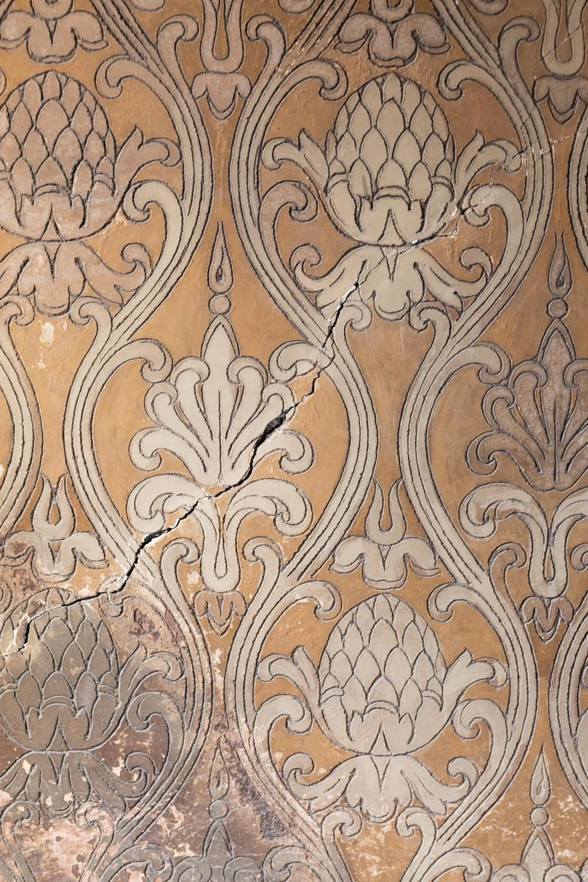 Decorative detail in Palazzo Albricci Peregrini