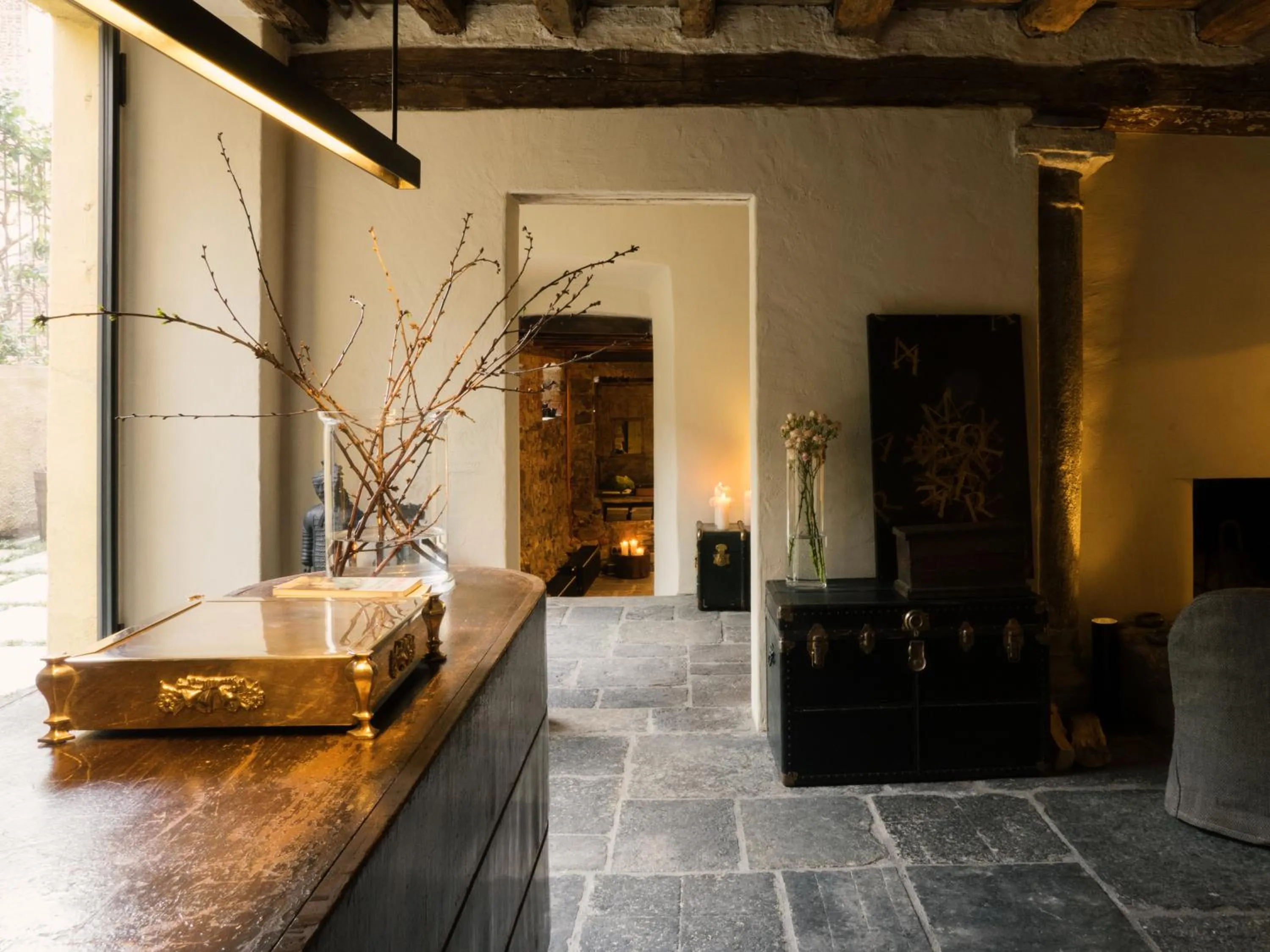 Lobby or reception in Palazzo Albricci Peregrini