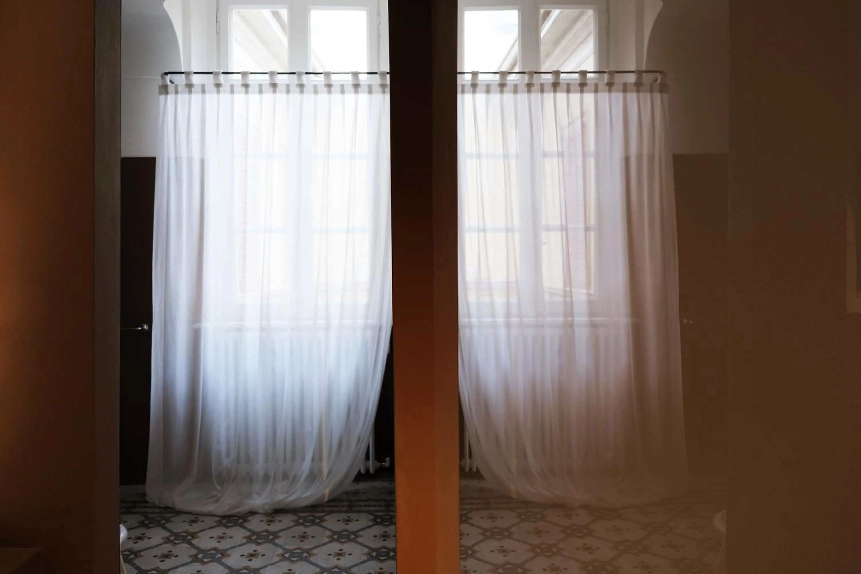 Decorative detail in Palazzo Albricci Peregrini