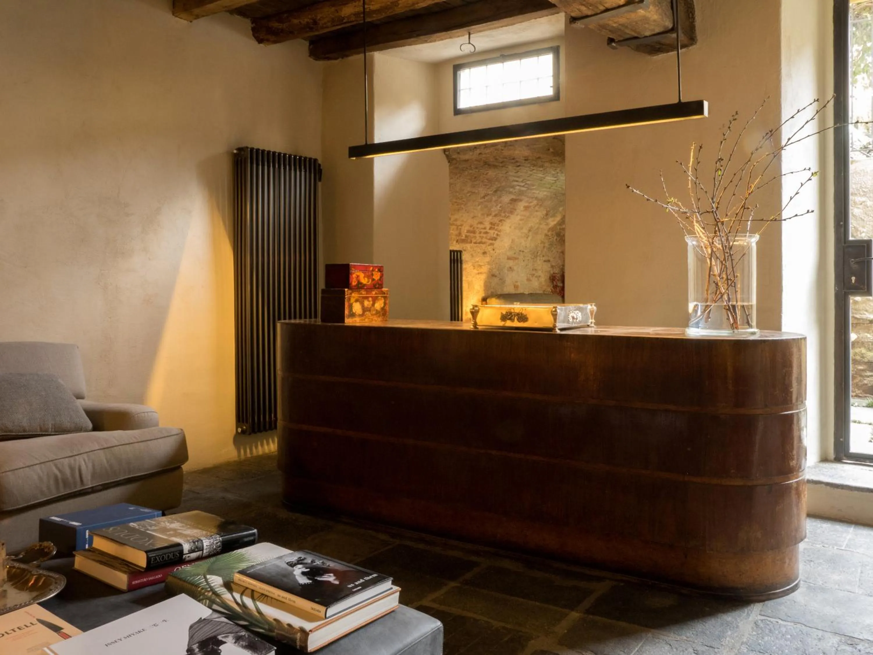 Lobby or reception in Palazzo Albricci Peregrini