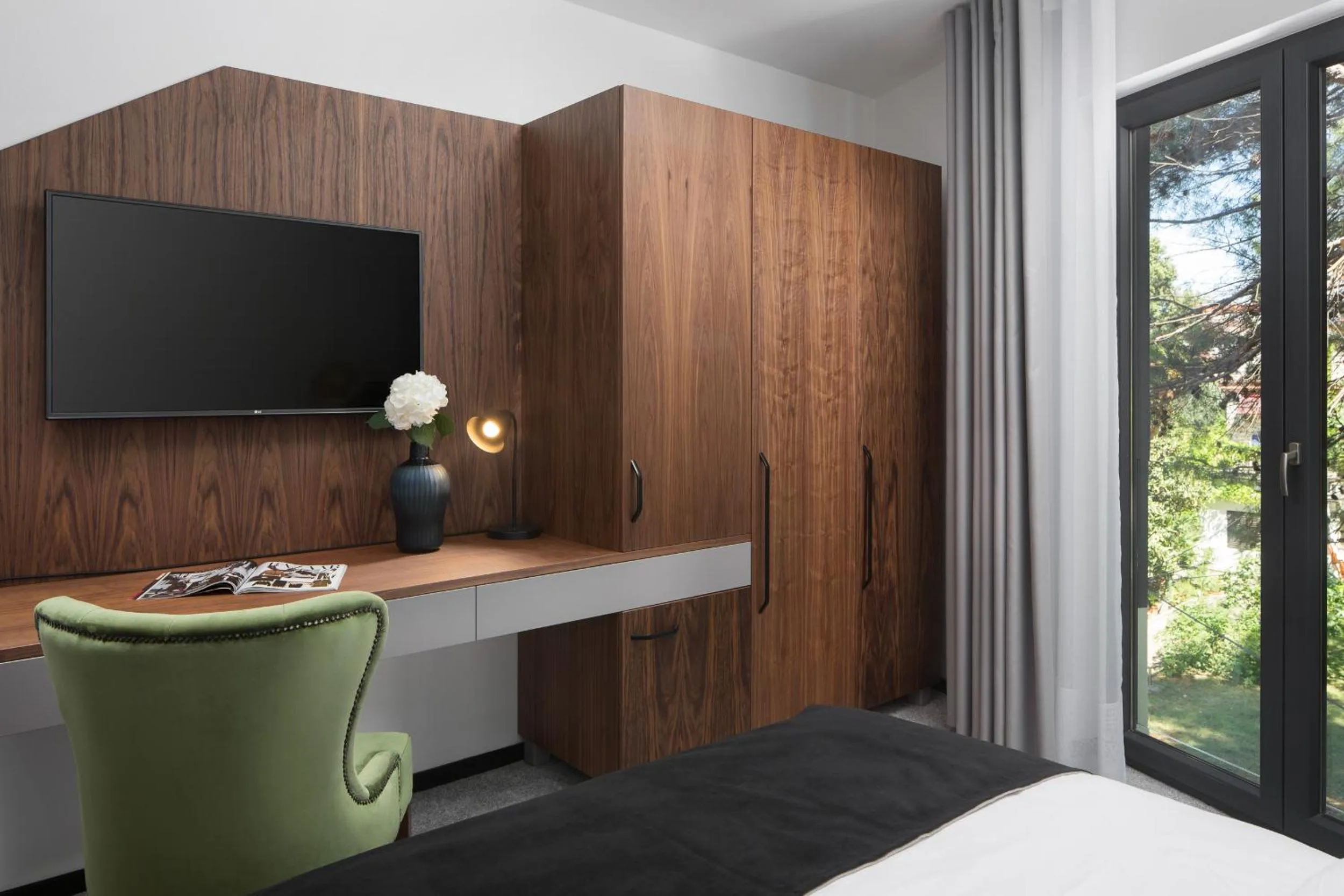 Seating area in Hotel Delfin