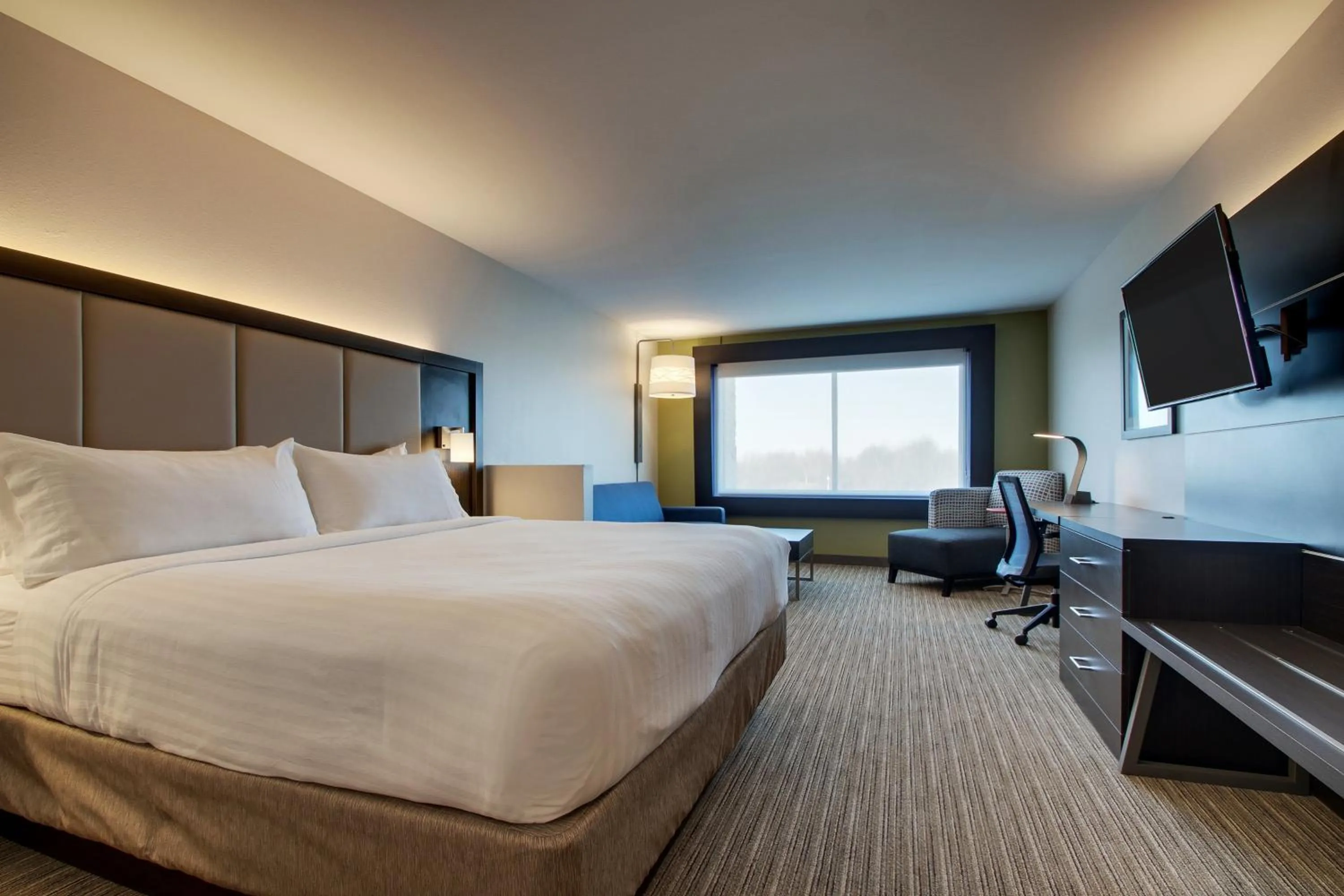 Photo of the whole room, Bed in Holiday Inn Express & Suites - Mount Vernon by IHG