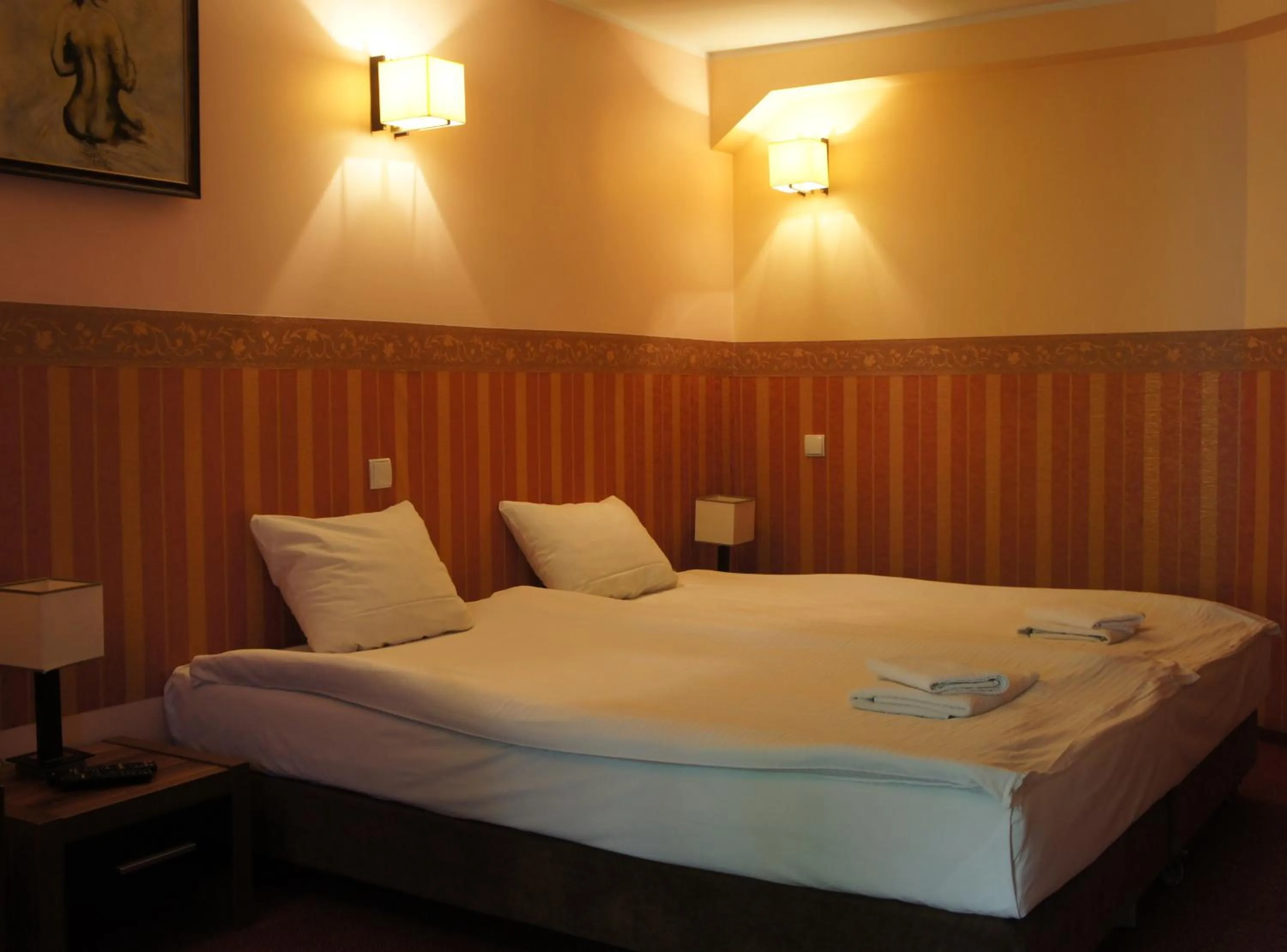 Bed in Pokoje Gościnne Via Steso