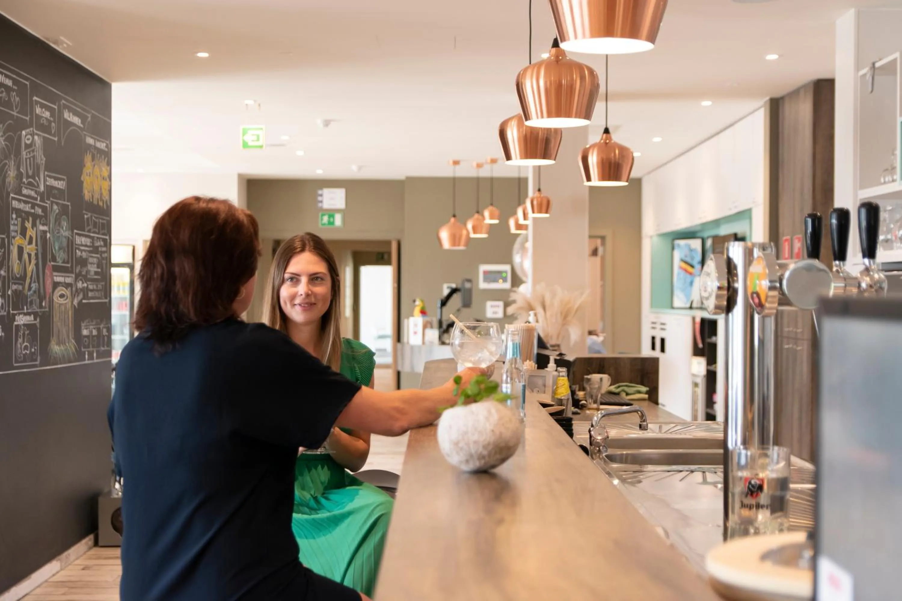 Lobby or reception in ibis Styles Nieuwpoort