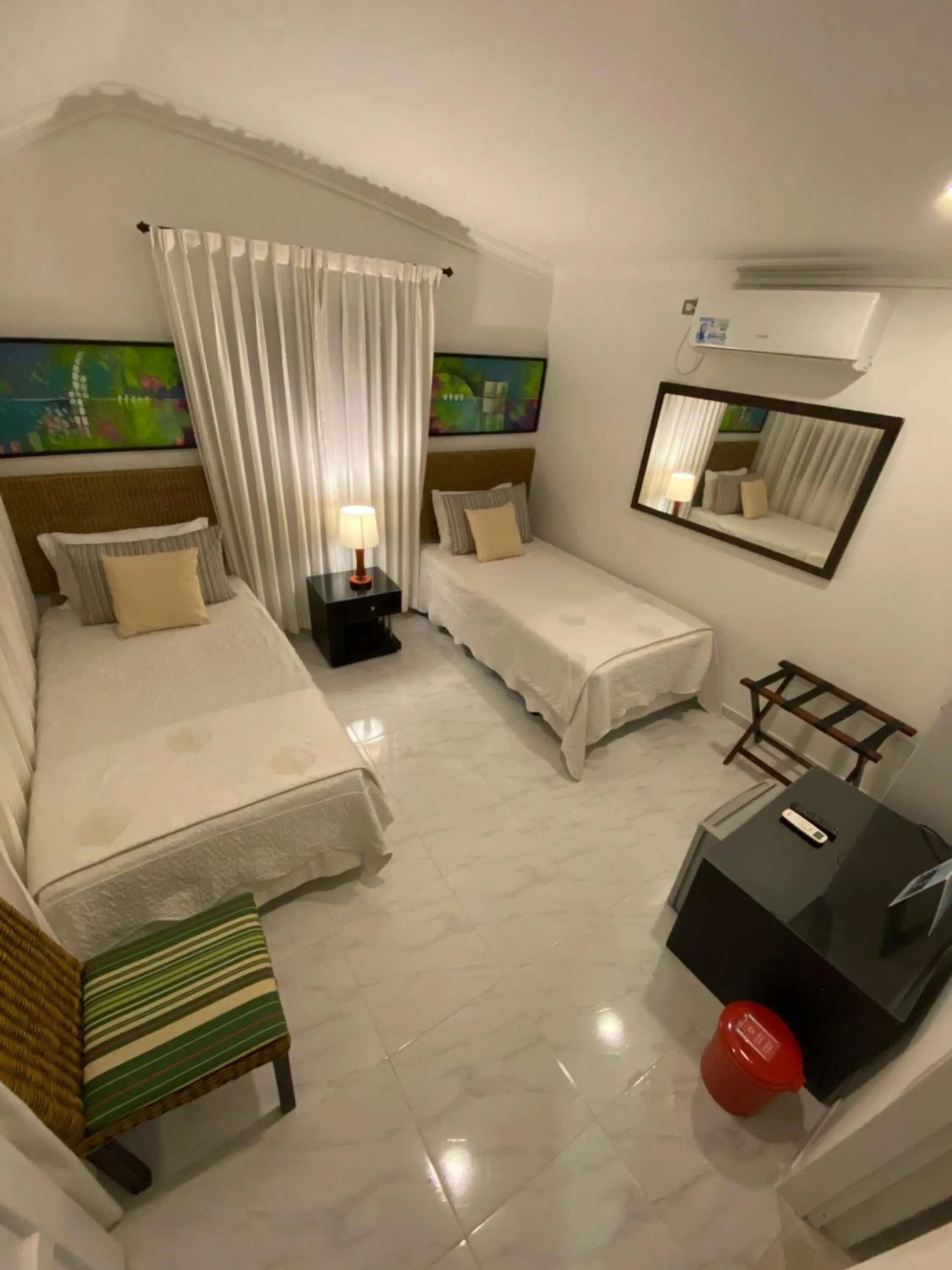 Photo of the whole room, Bed in Red Ground Village