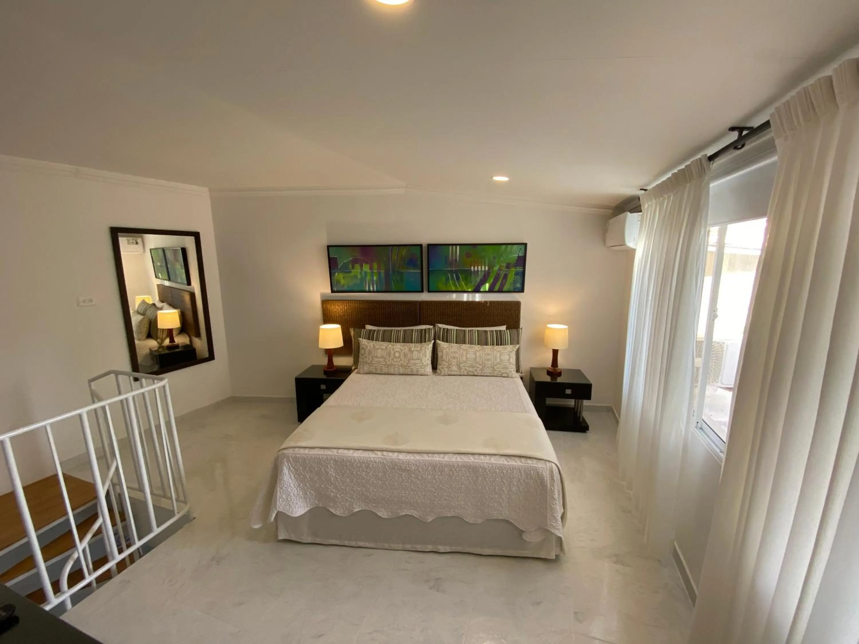 Photo of the whole room, Bed in Red Ground Village