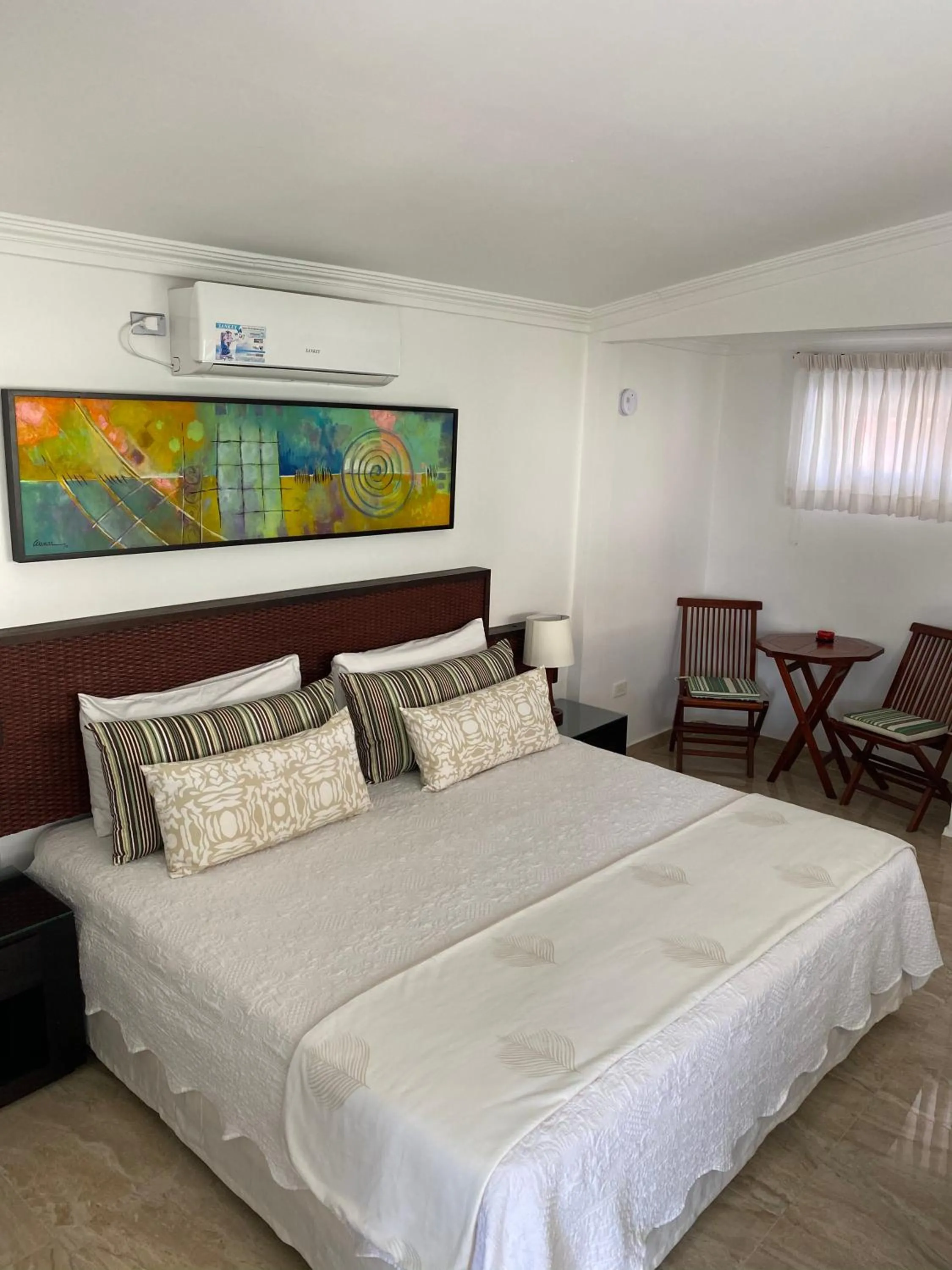 Bed in Red Ground Village