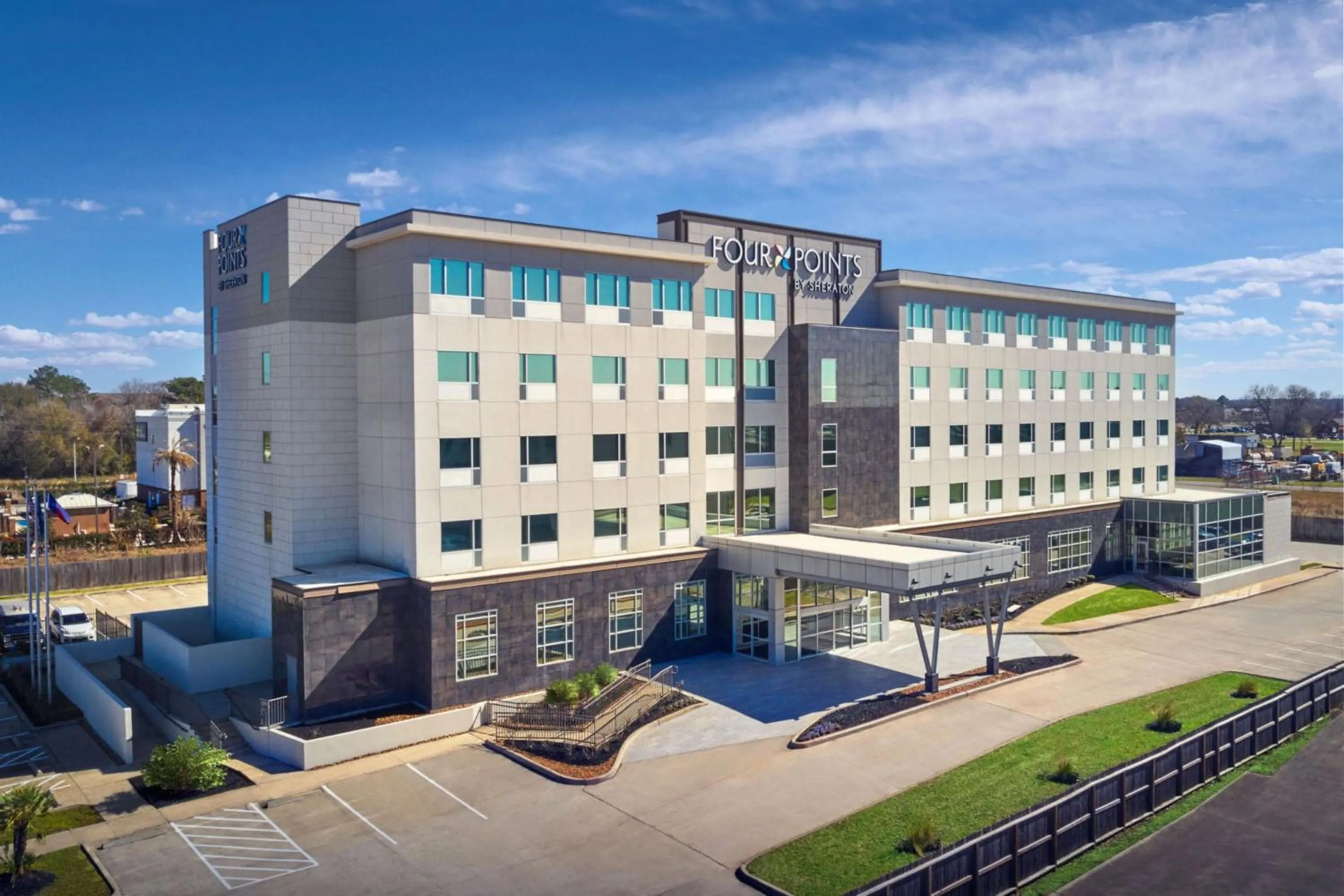 Property building in Four Points by Sheraton Houston Intercontinental Airport