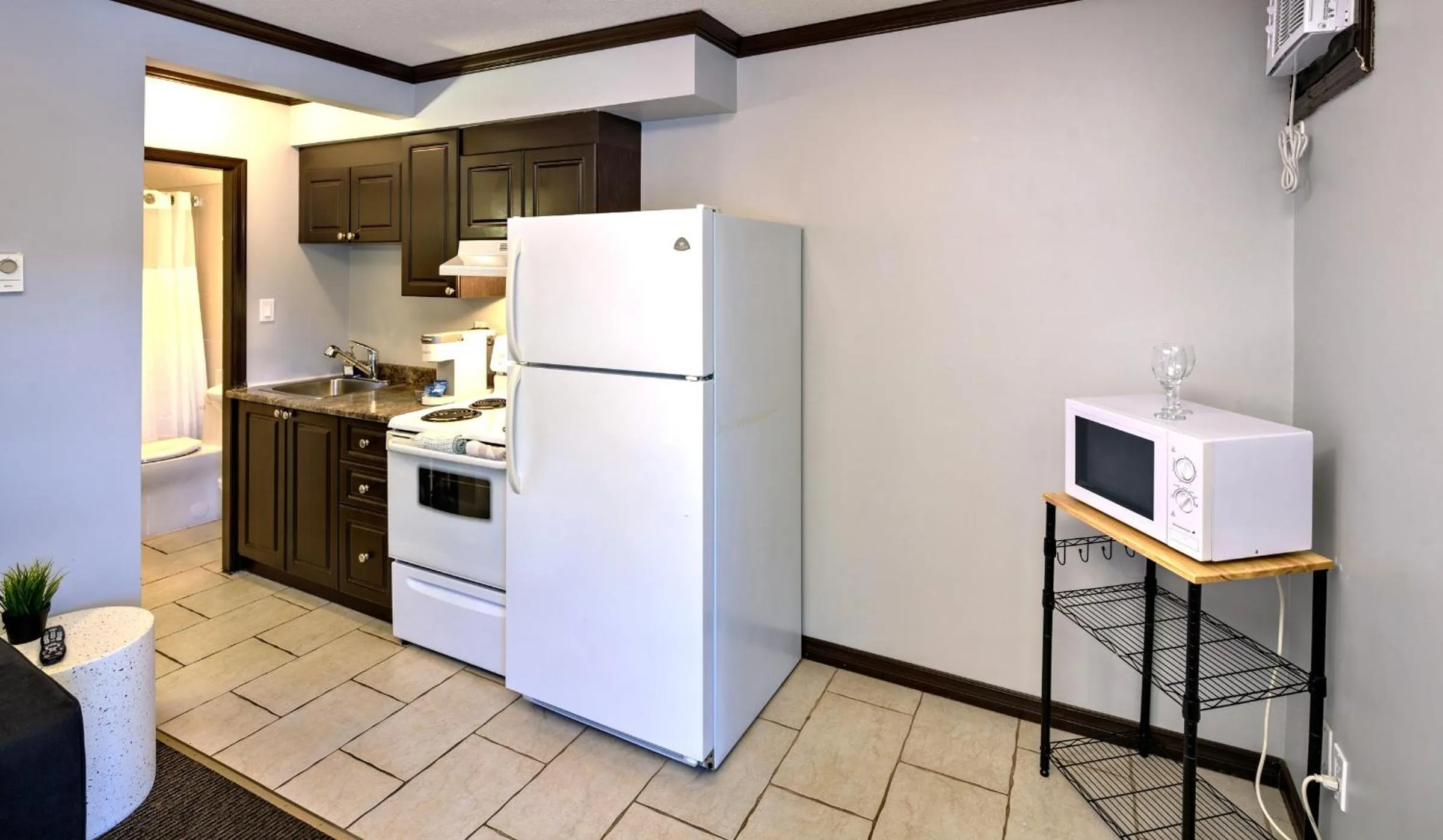 kitchen in Lakeside Villa & Nordic Spa