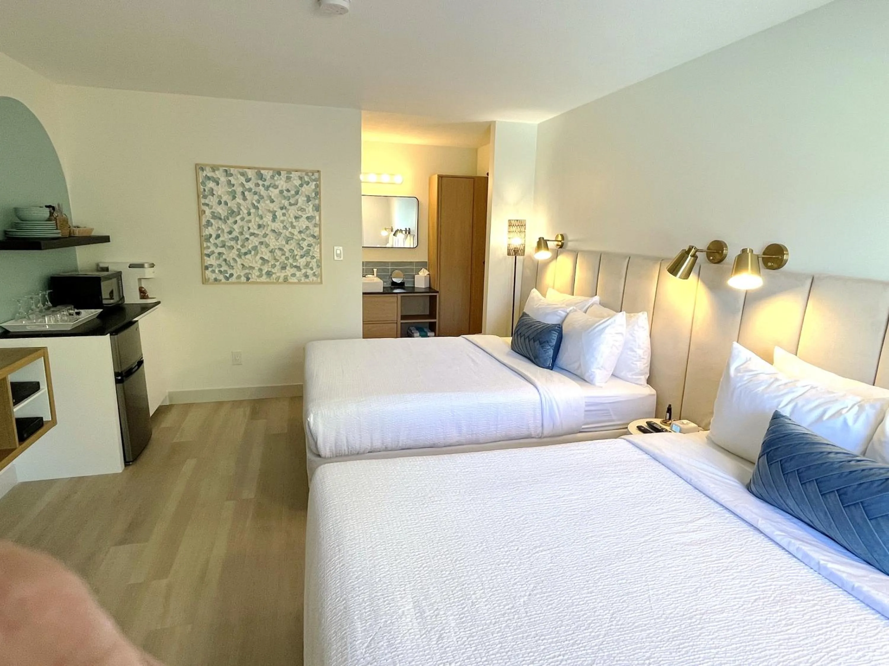 Bedroom, Bed in Lakeside Villa & Nordic Spa