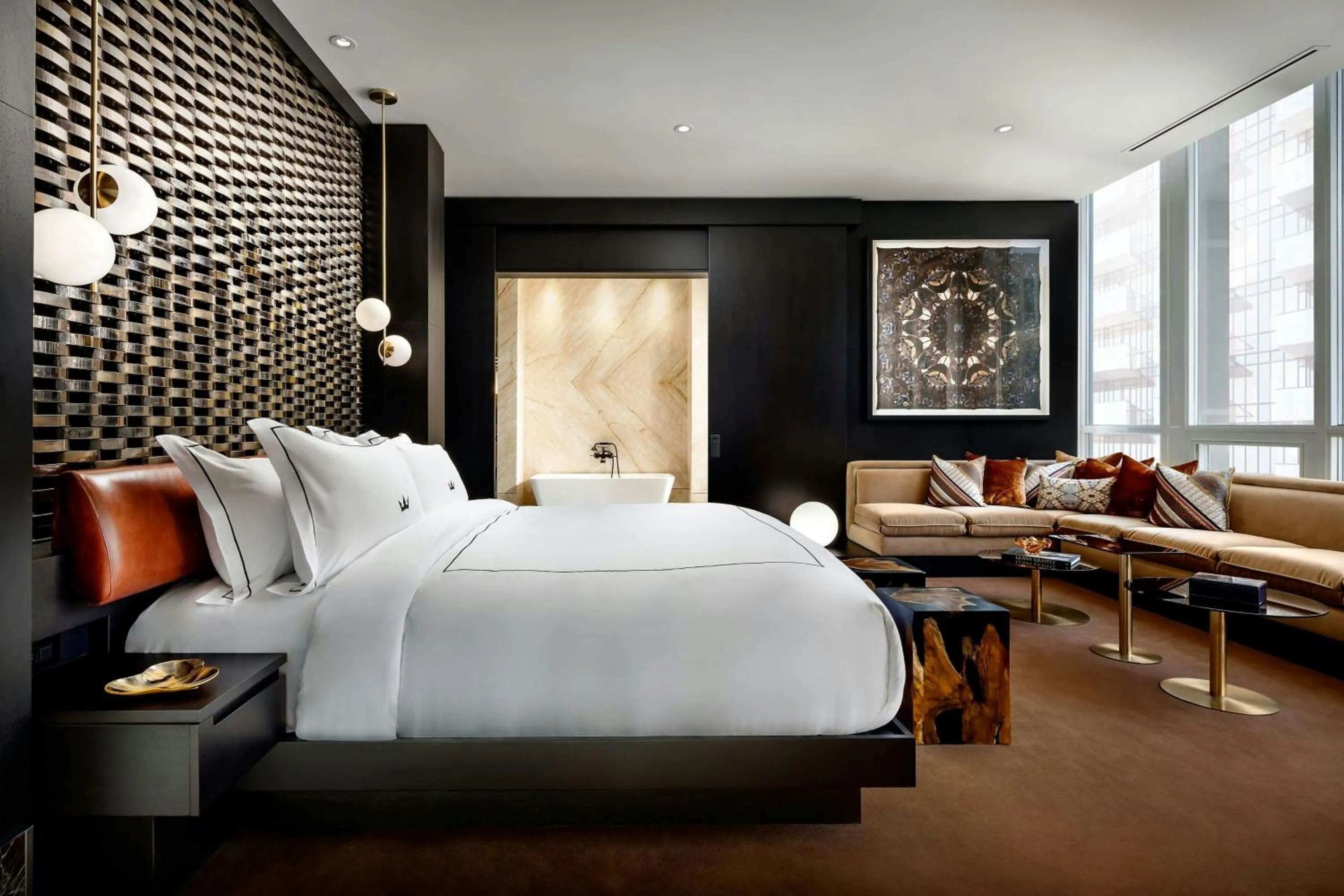 Photo of the whole room, Bed in BISHA, a Luxury Collection Hotel, Toronto
