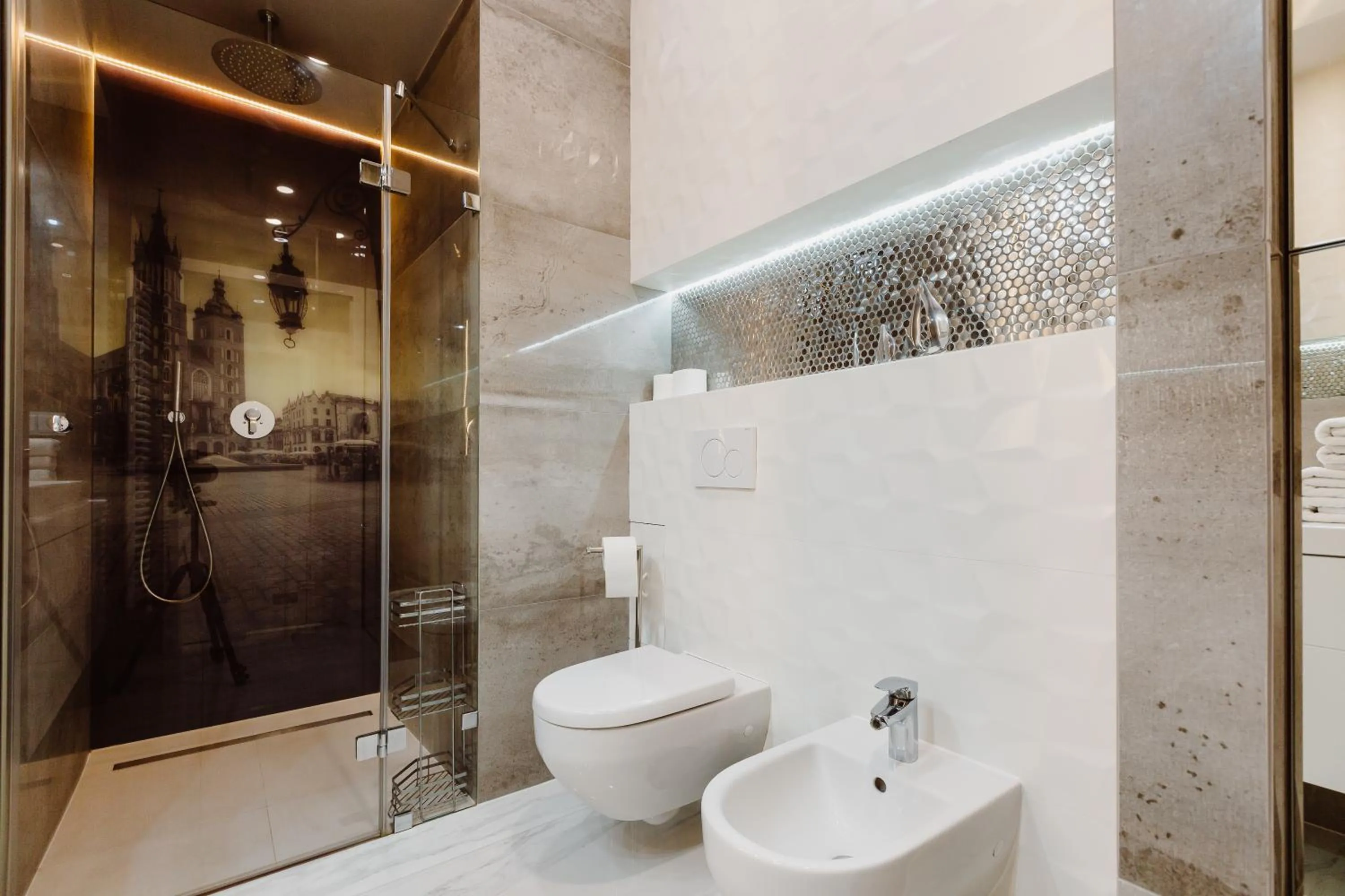 Shower in Z14 Boutique Residence - Krakow Old Town