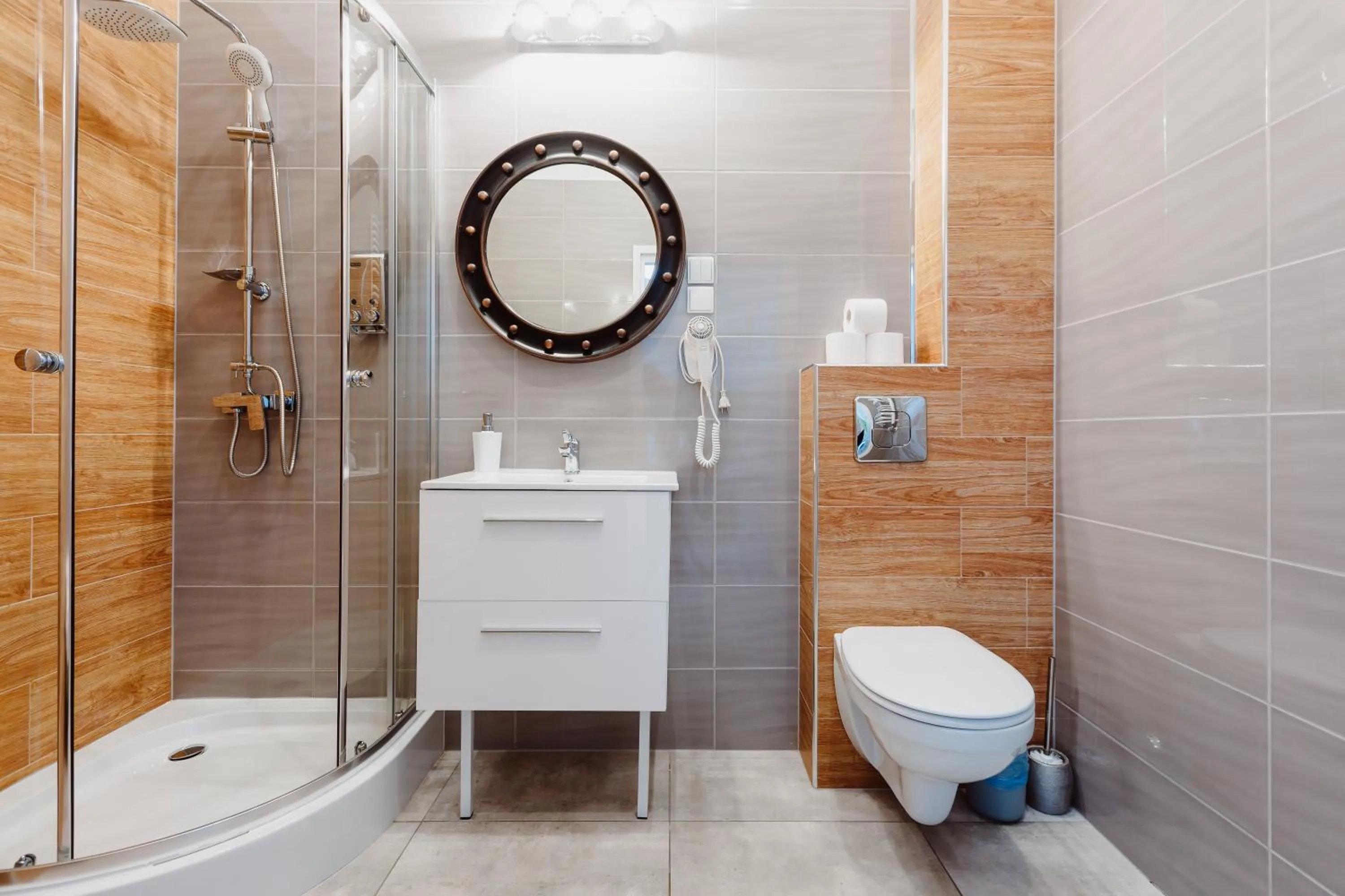 Shower in Z14 Boutique Residence - Krakow Old Town