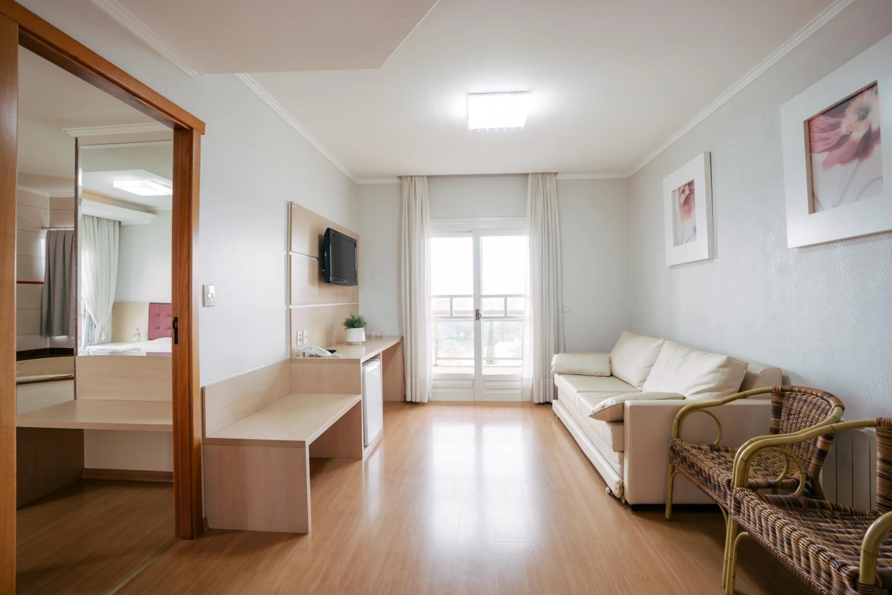 Bed in Hotel Prata Villaggio