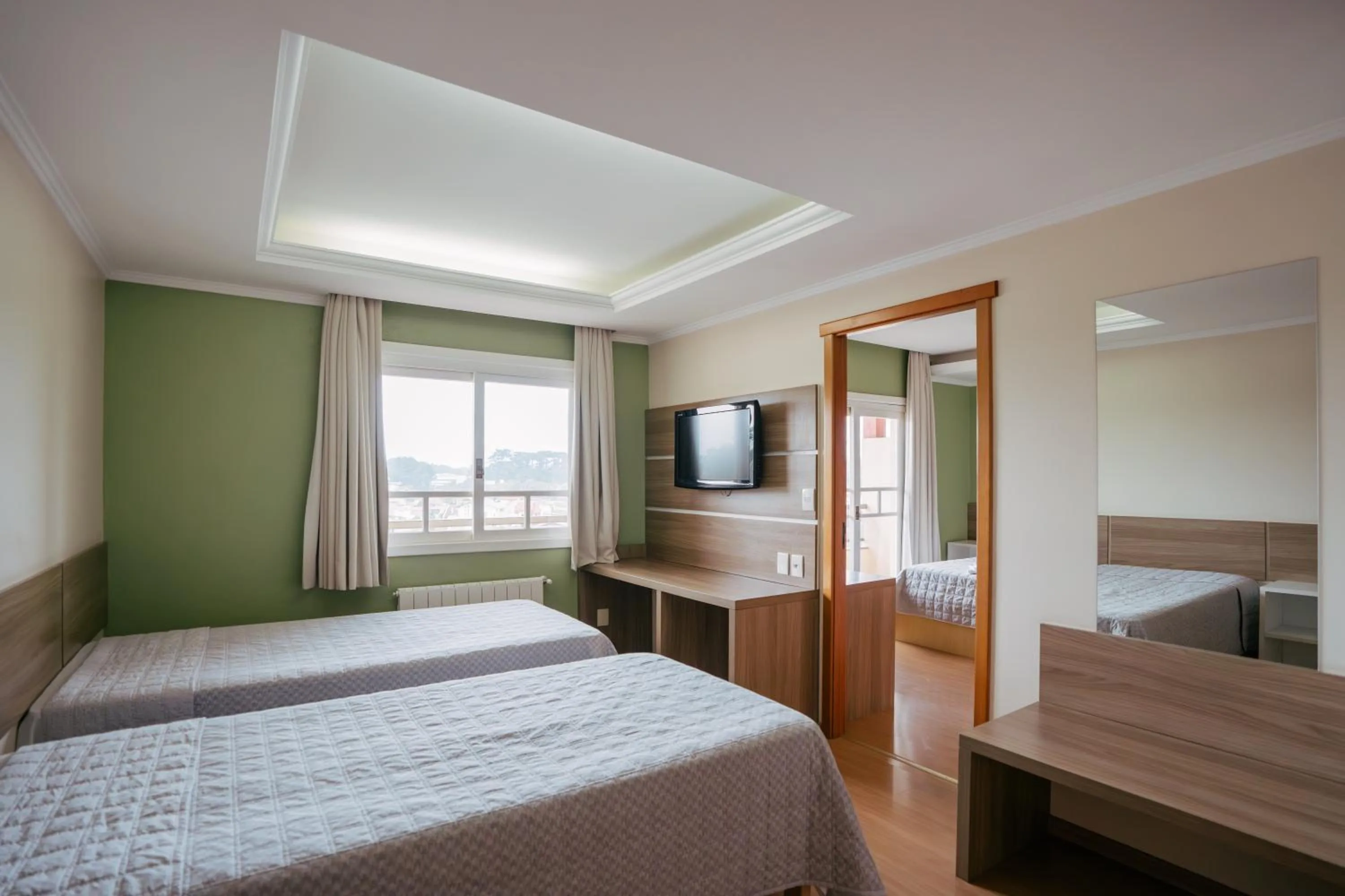 Bed in Hotel Prata Villaggio