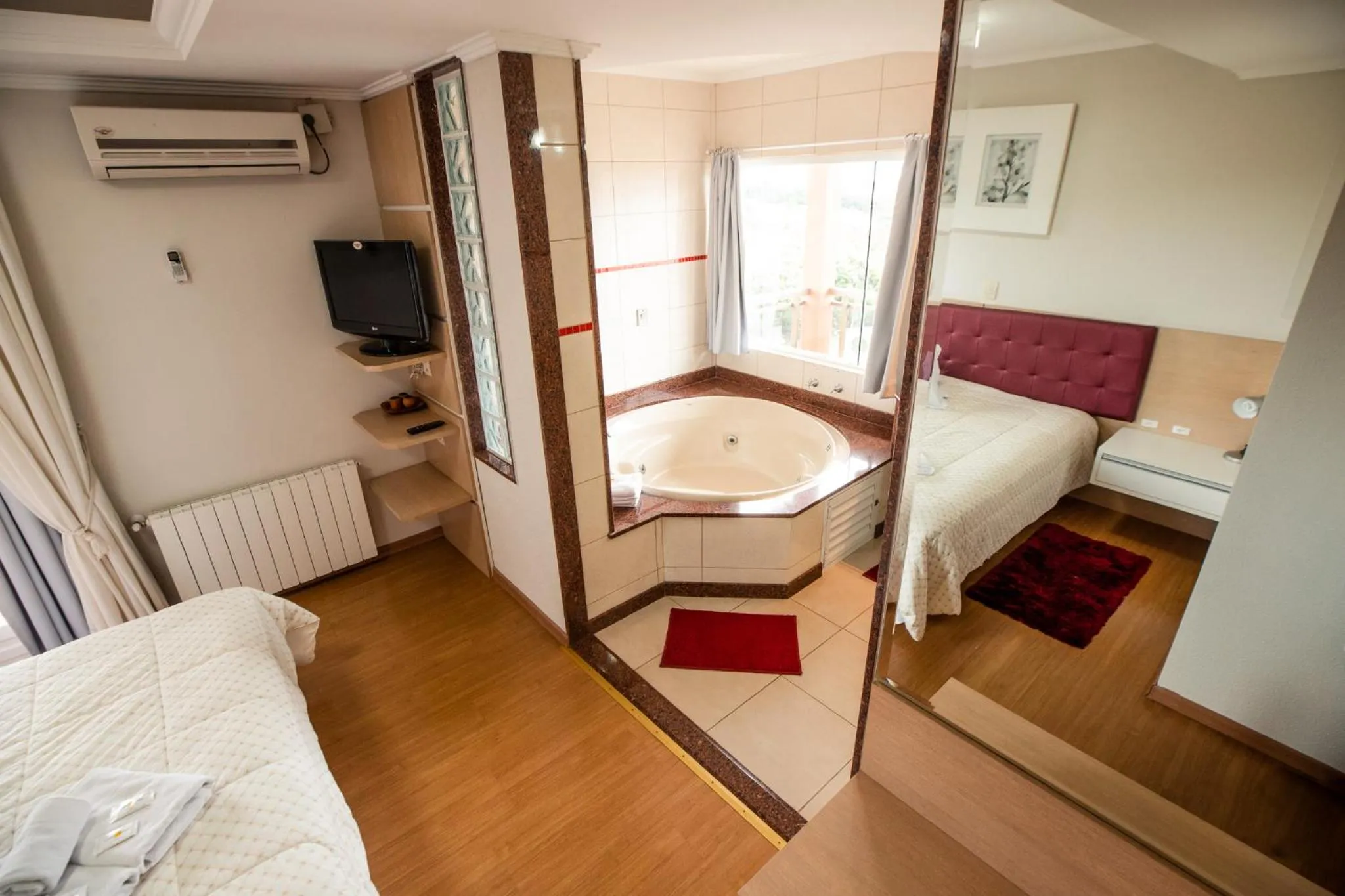 Bed in Hotel Prata Villaggio