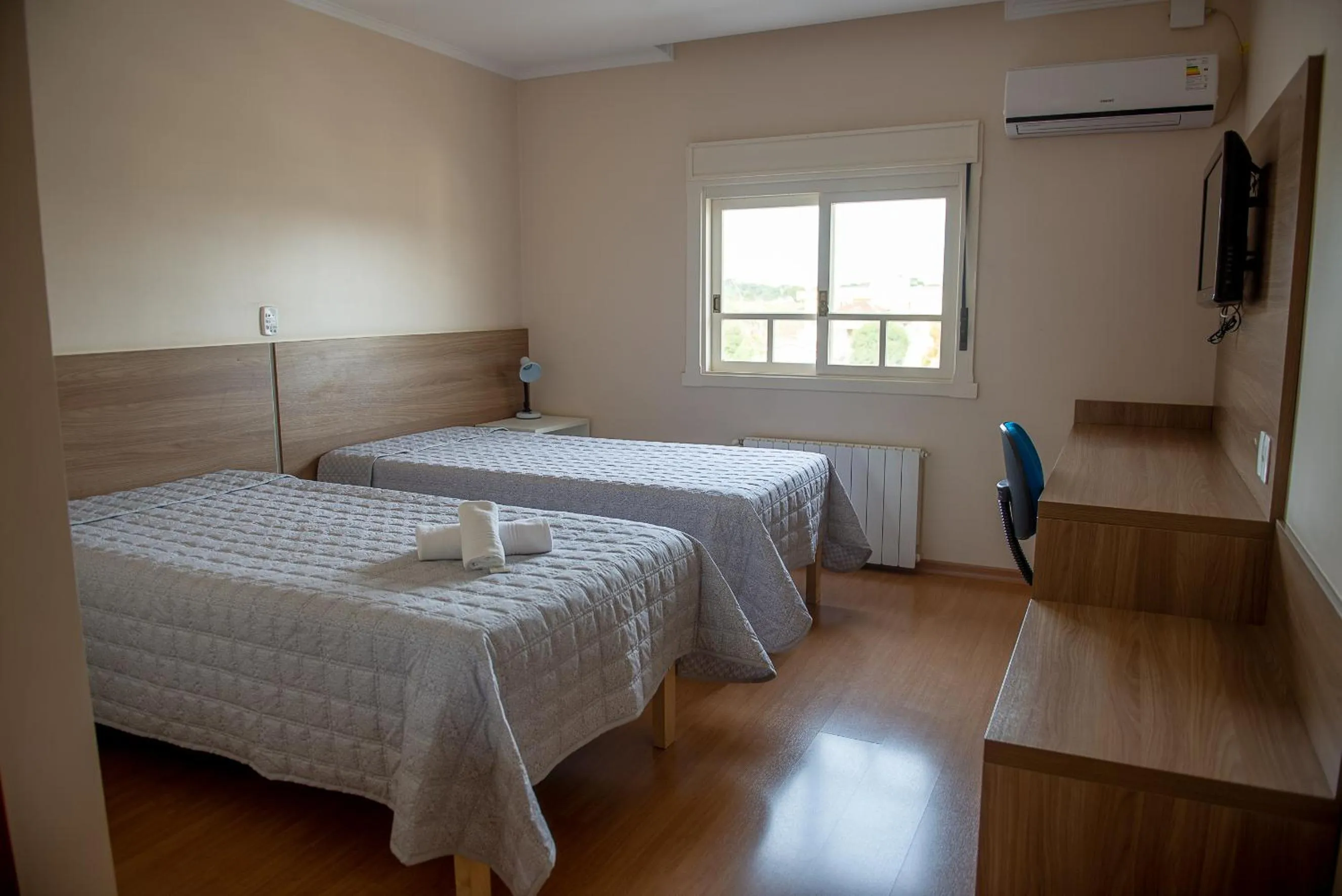 Bed in Hotel Prata Villaggio