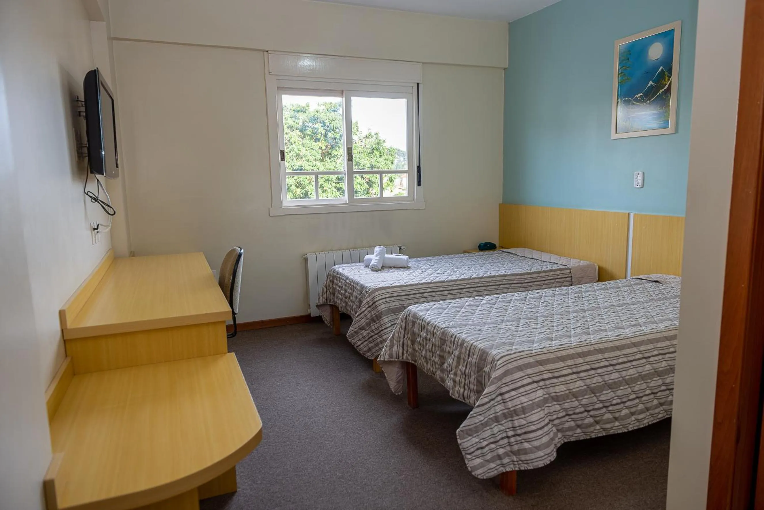 Bed in Hotel Prata Villaggio