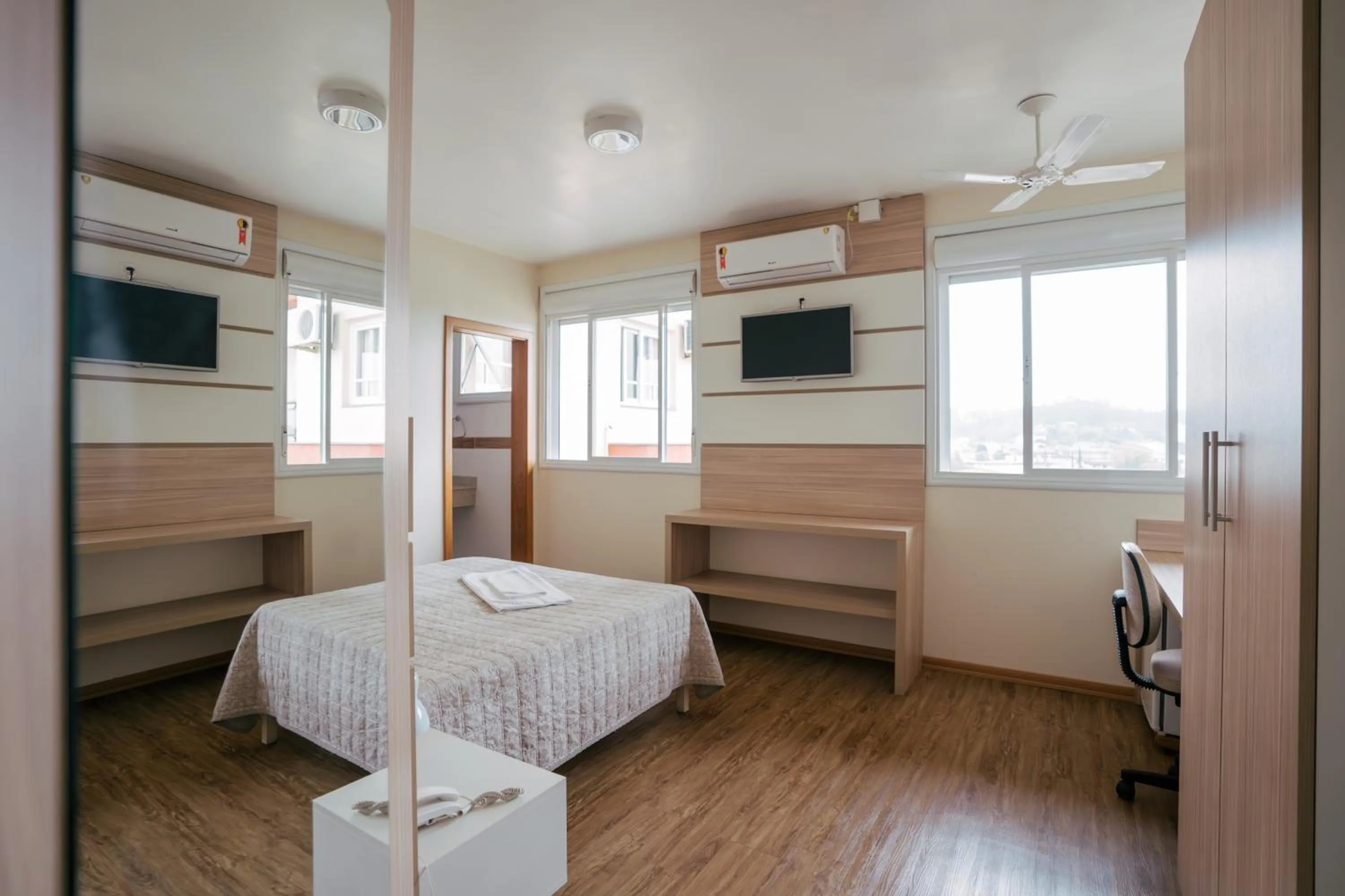 Bed in Hotel Prata Villaggio