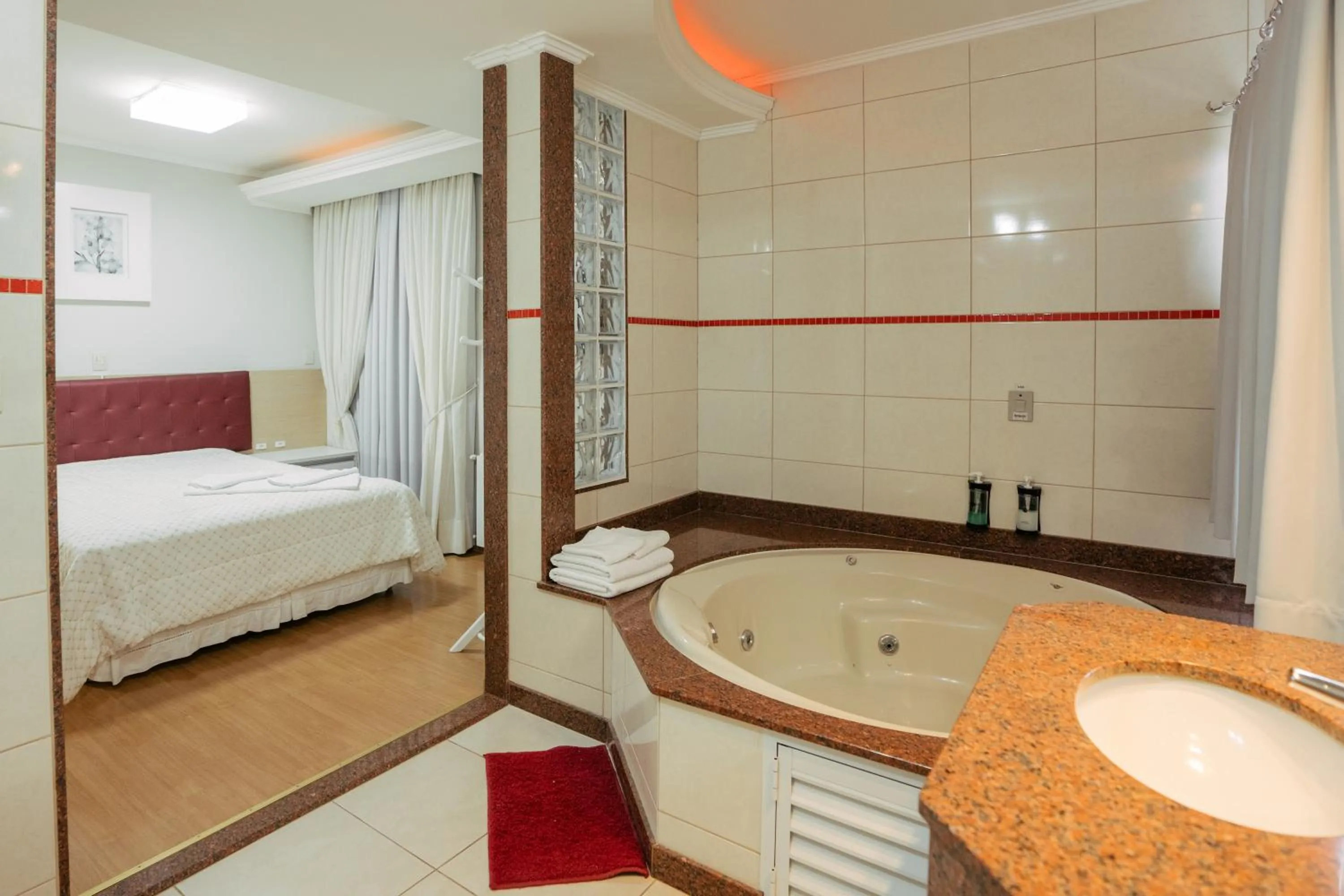 Bed in Hotel Prata Villaggio