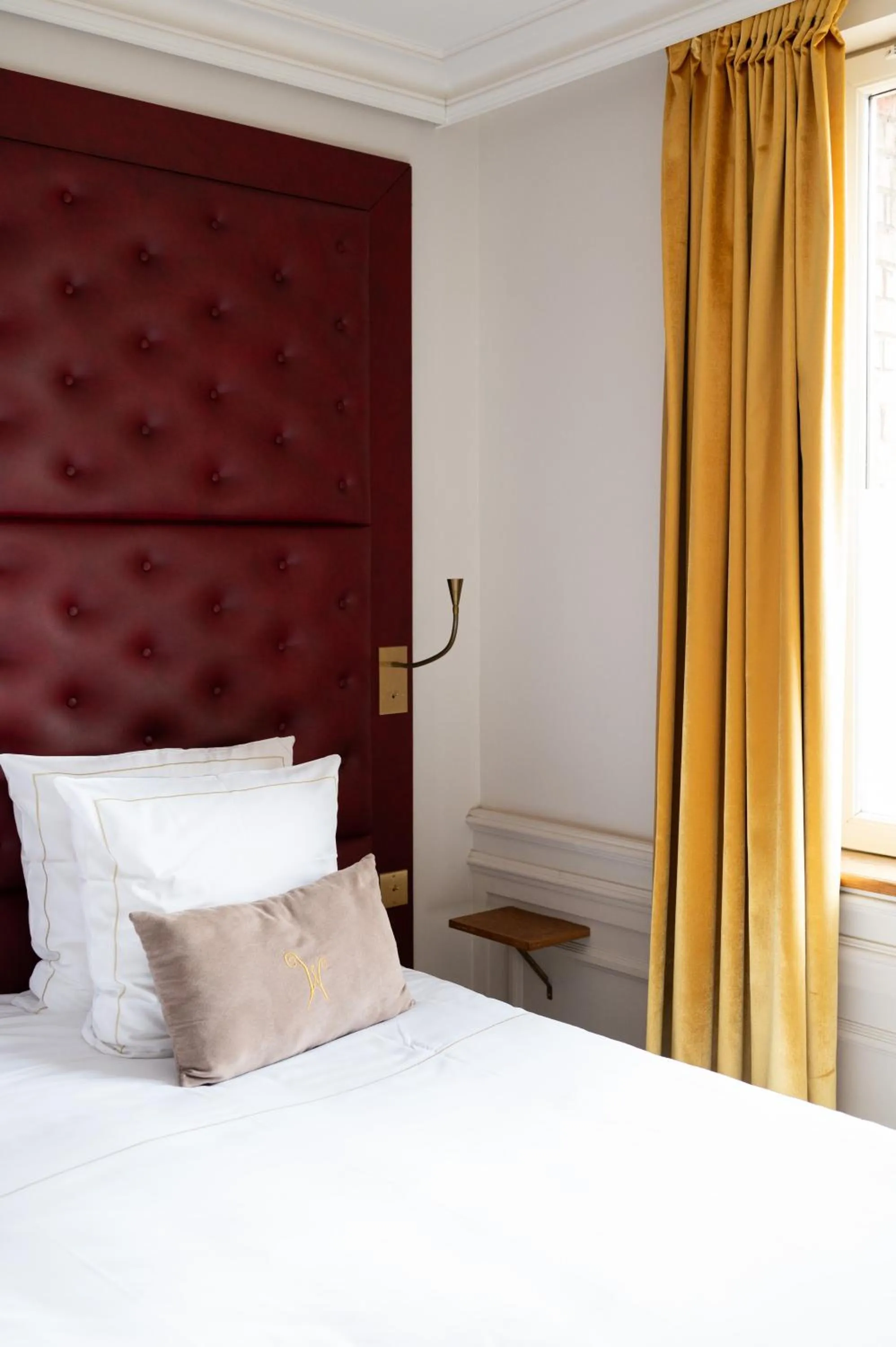 Bed in Les chambres du Waterzooi