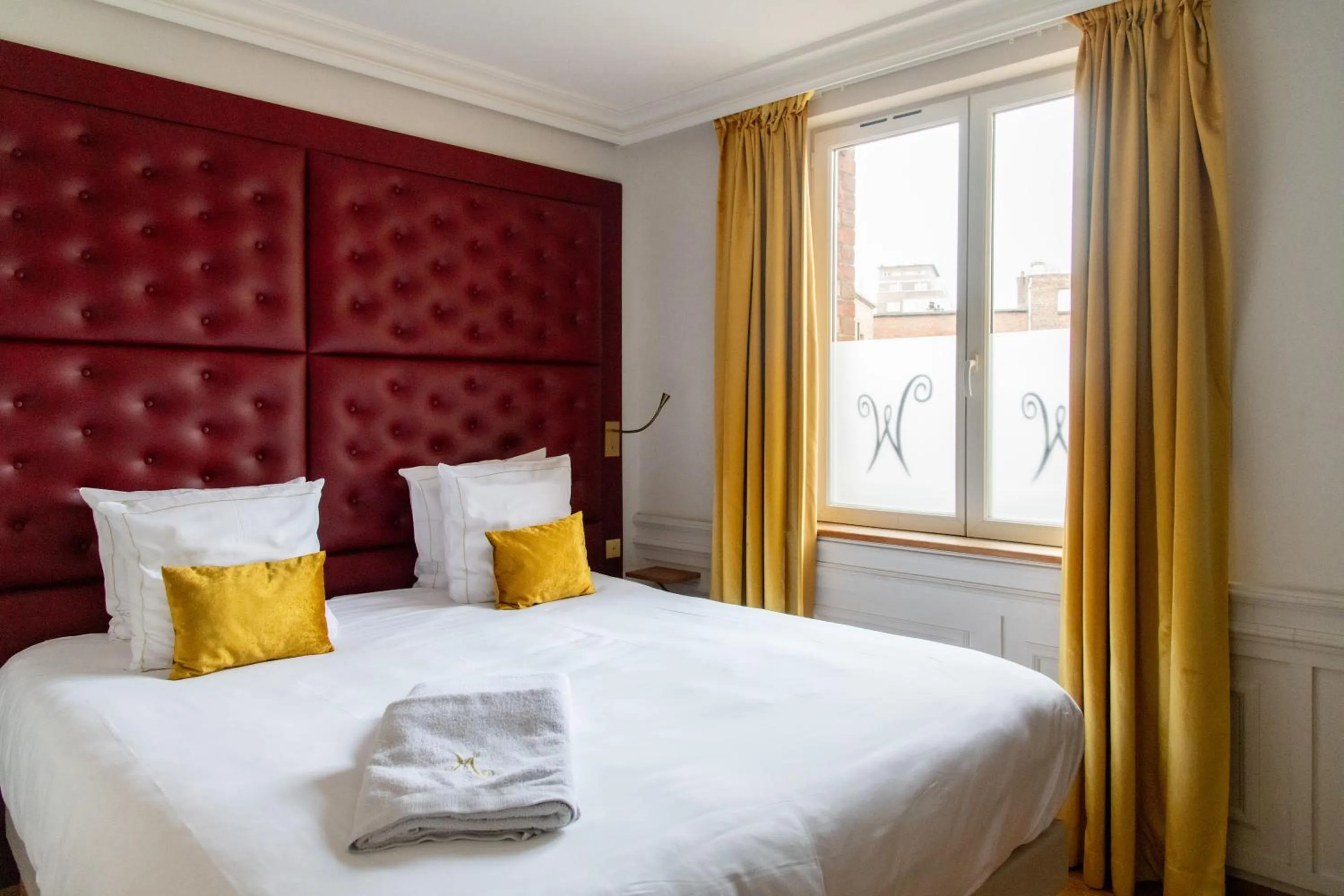 Bed in Les chambres du Waterzooi