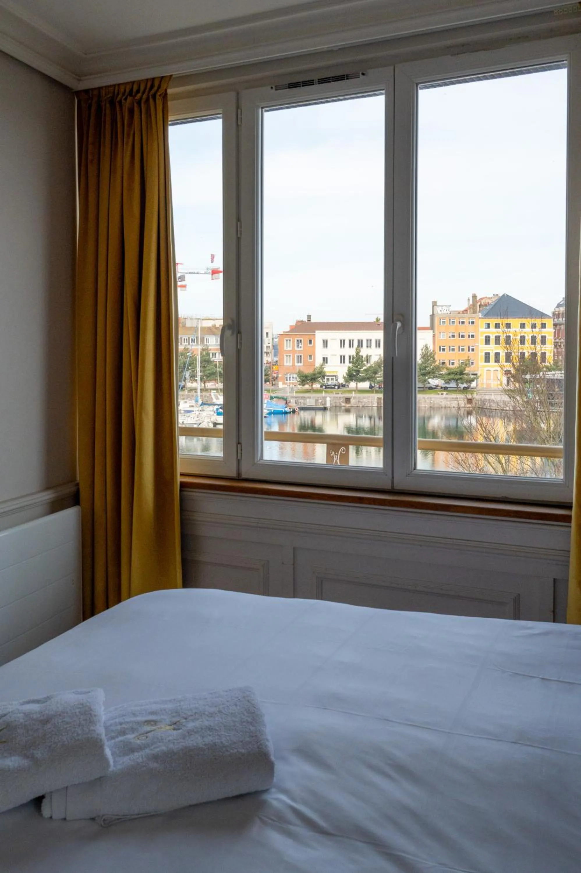 Bed in Les chambres du Waterzooi