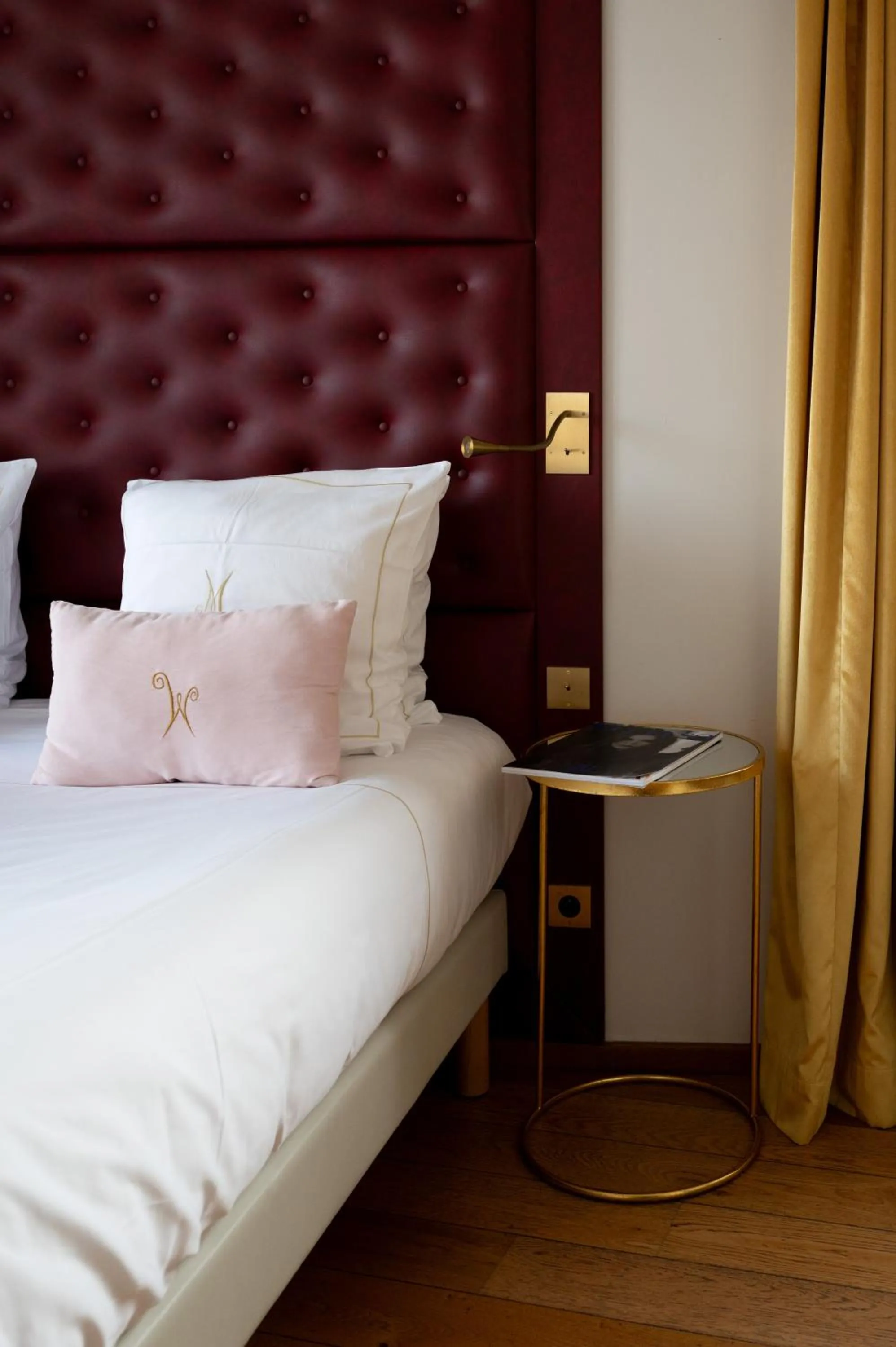 Bed in Les chambres du Waterzooi