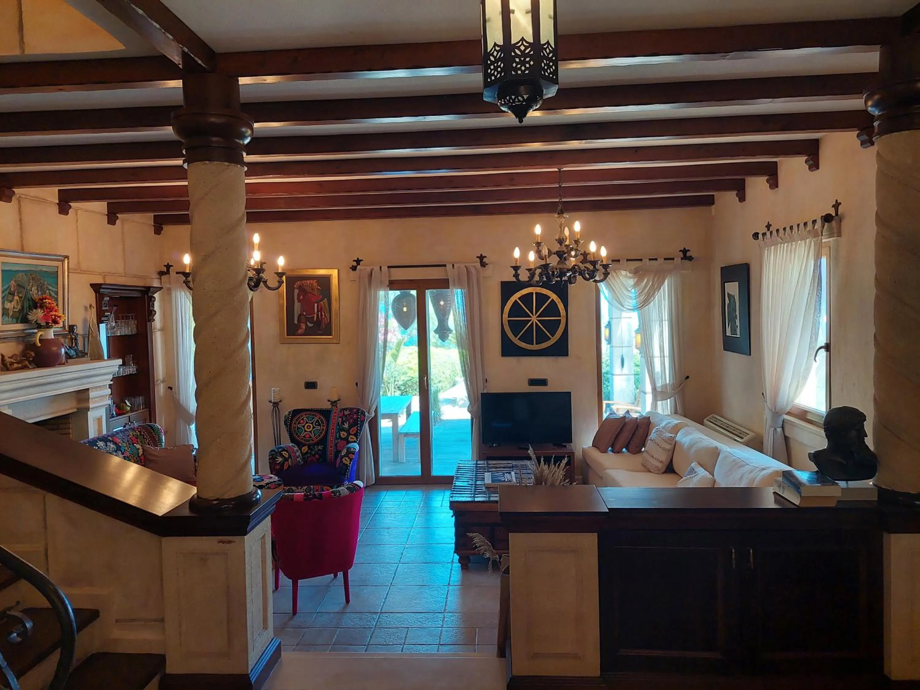 Seating area in Casa dell'Arte Hotel of Arts & Leisure