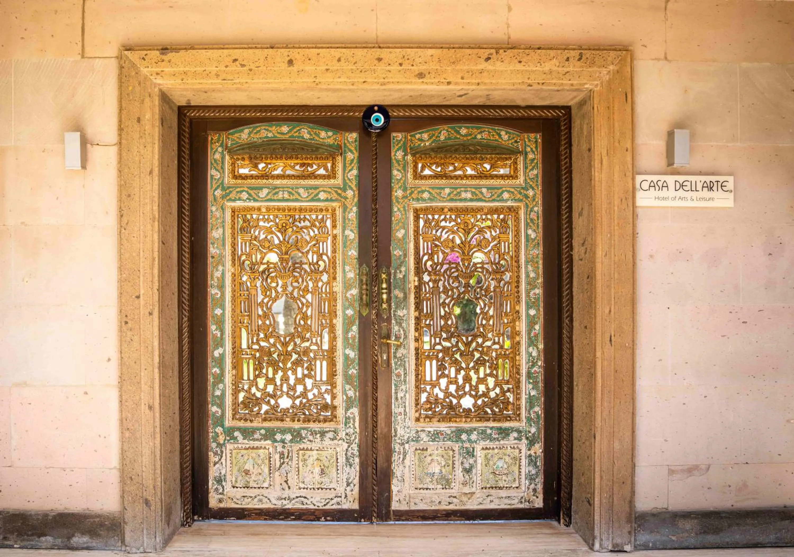 Facade/entrance in Casa dell'Arte Hotel of Arts & Leisure