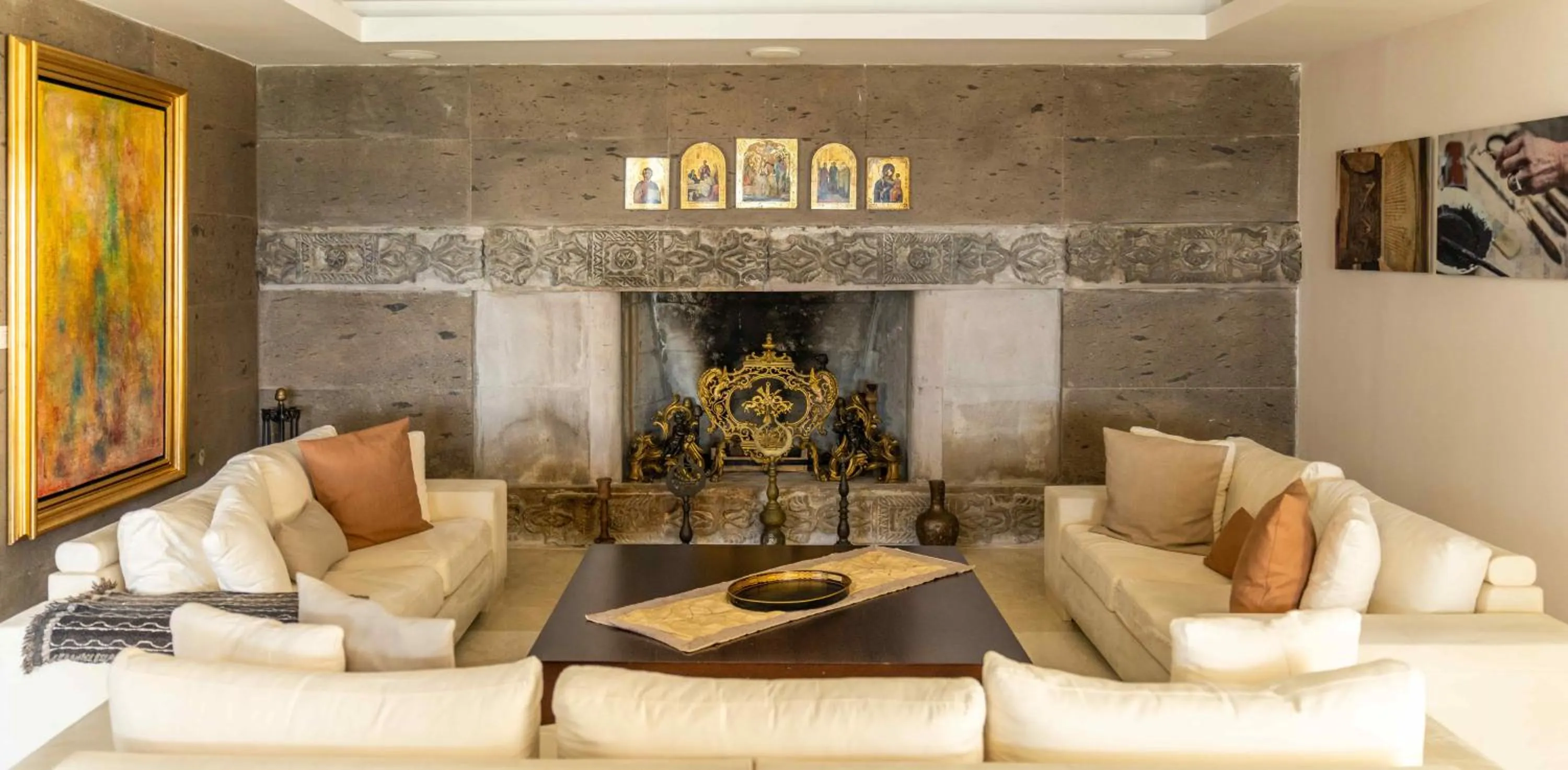 Seating area in Casa dell'Arte Hotel of Arts & Leisure