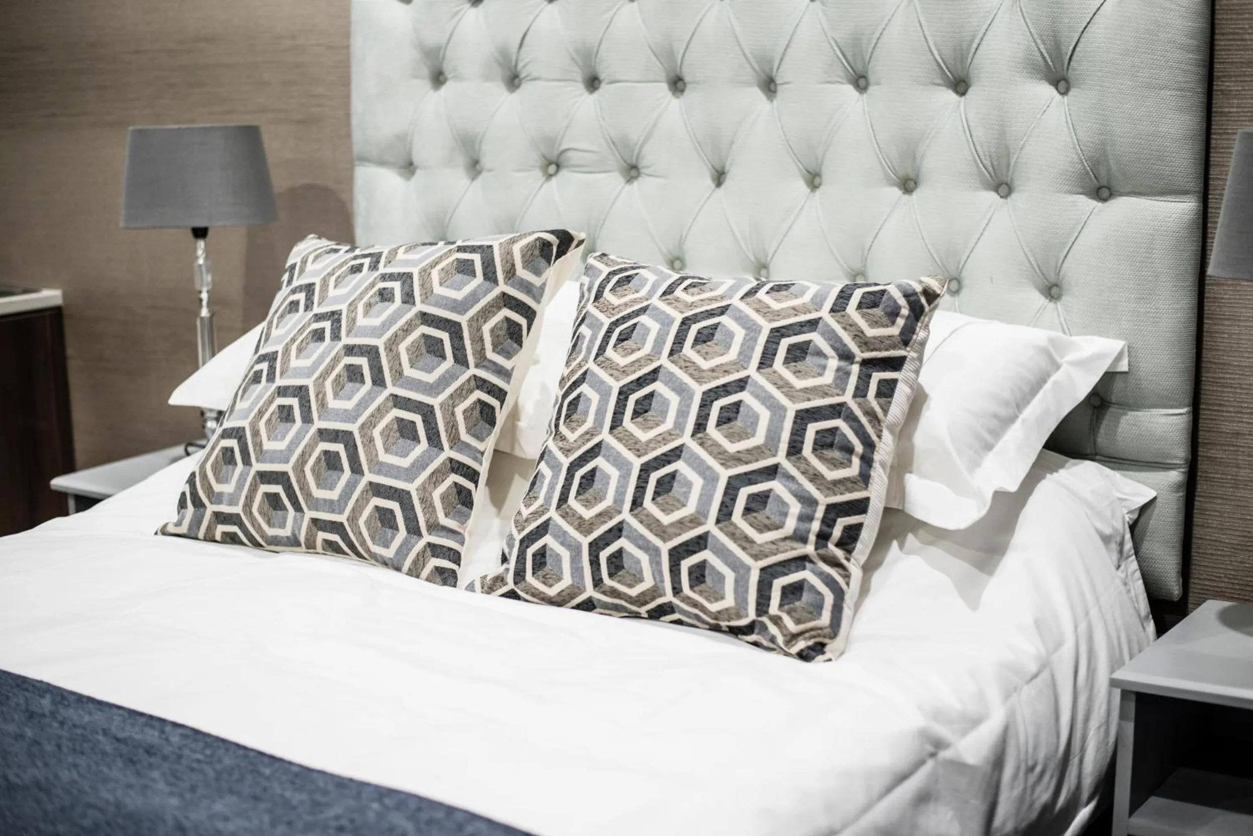 Decorative detail, Bed in The Royal Guest House