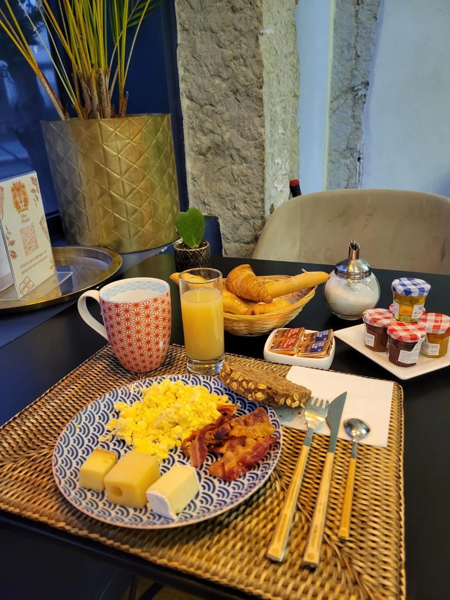 Breakfast in Hotelo Lyon Charité