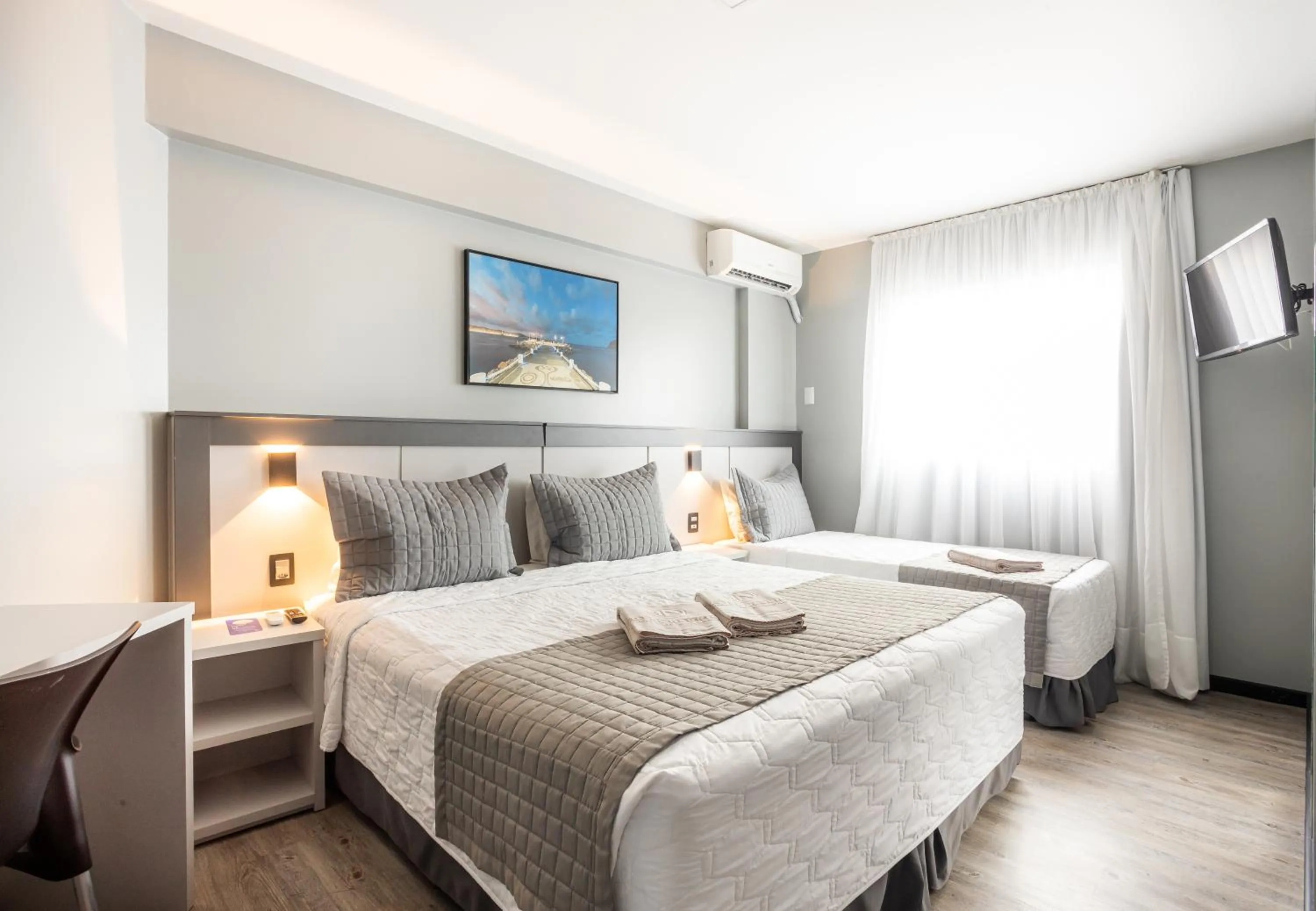 Bed in Hotel Negrini