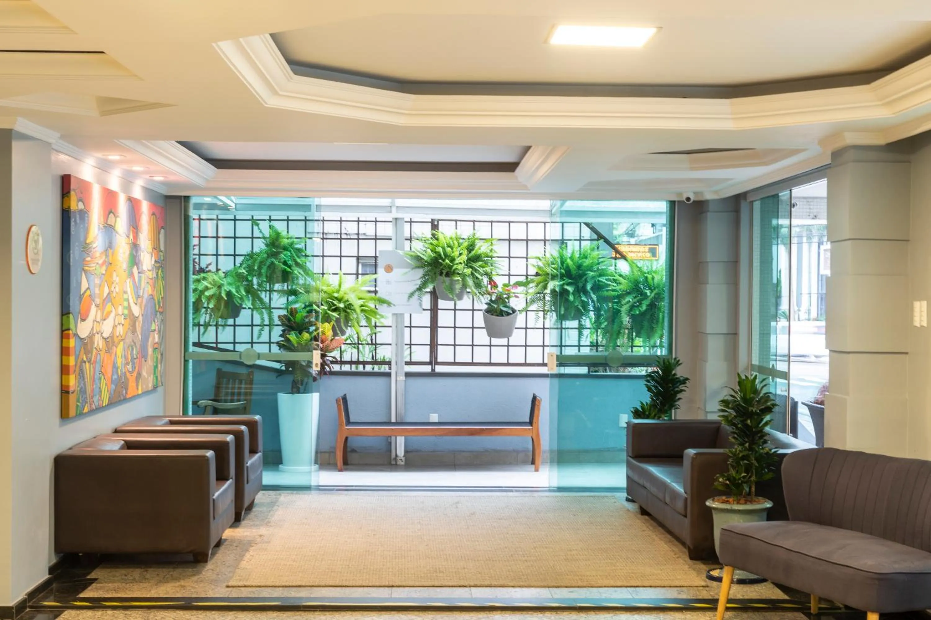 Lobby or reception in Hotel Negrini