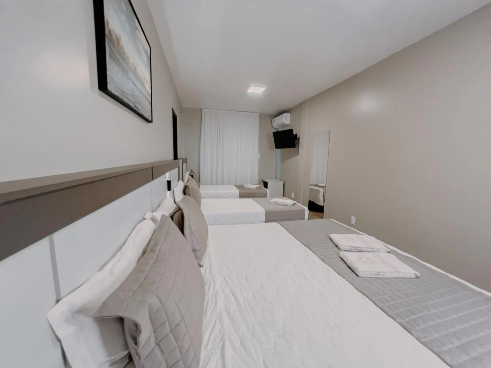 Bed in Hotel Negrini