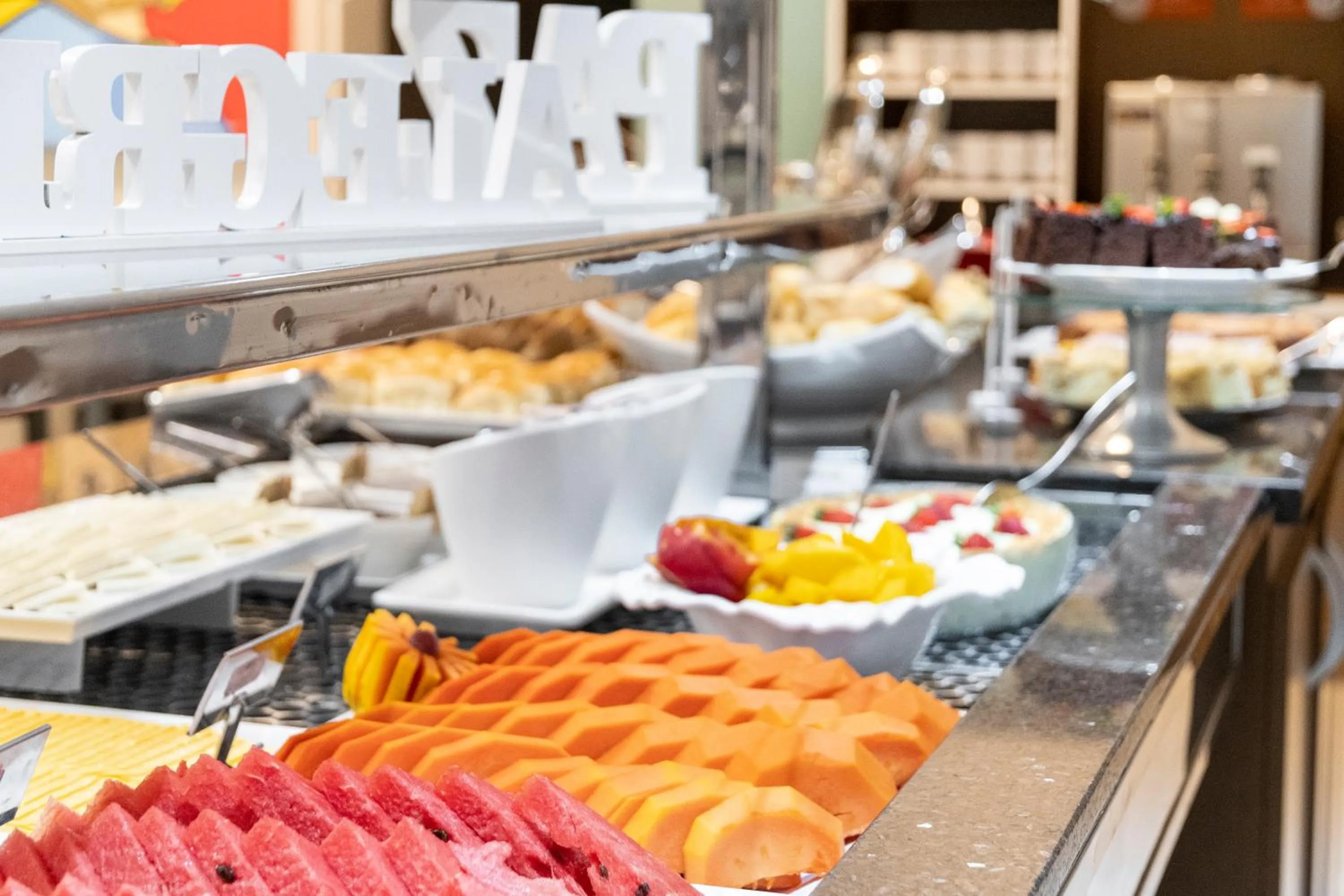 Buffet breakfast in Hotel Negrini