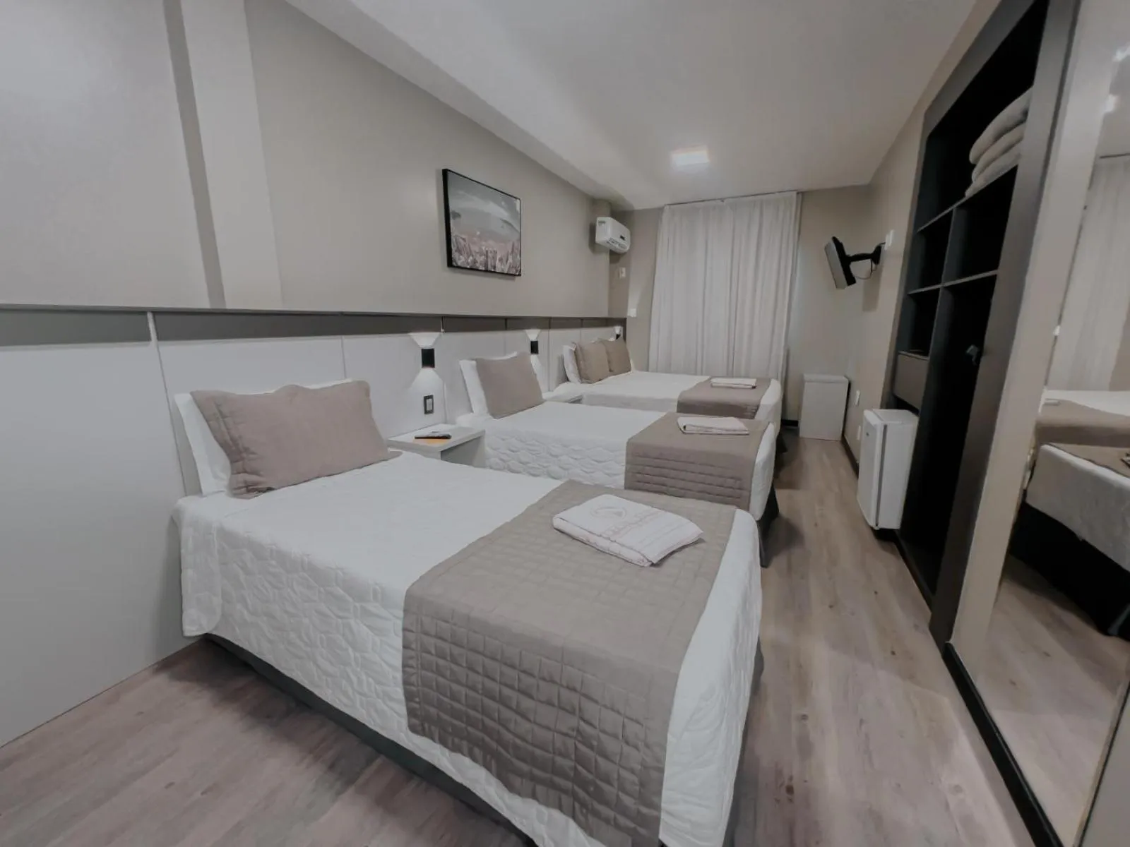 Bed in Hotel Negrini