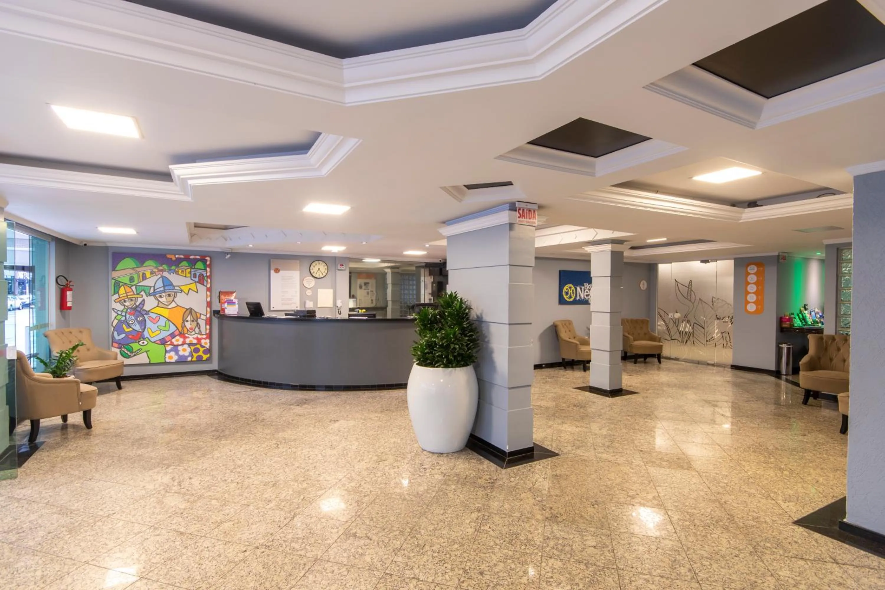 Lobby or reception in Hotel Negrini