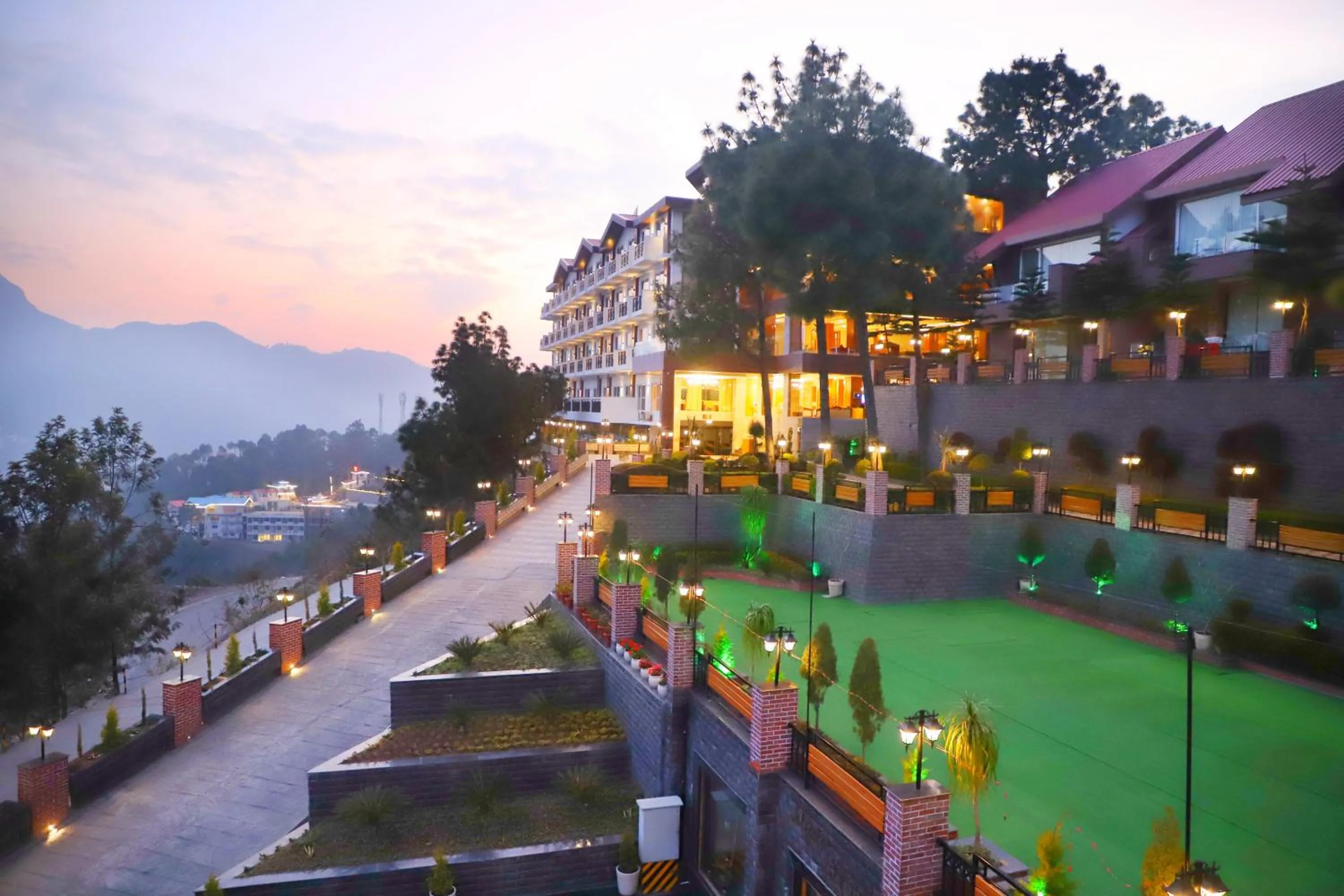 Natural landscape in Deventure Shimla Hills