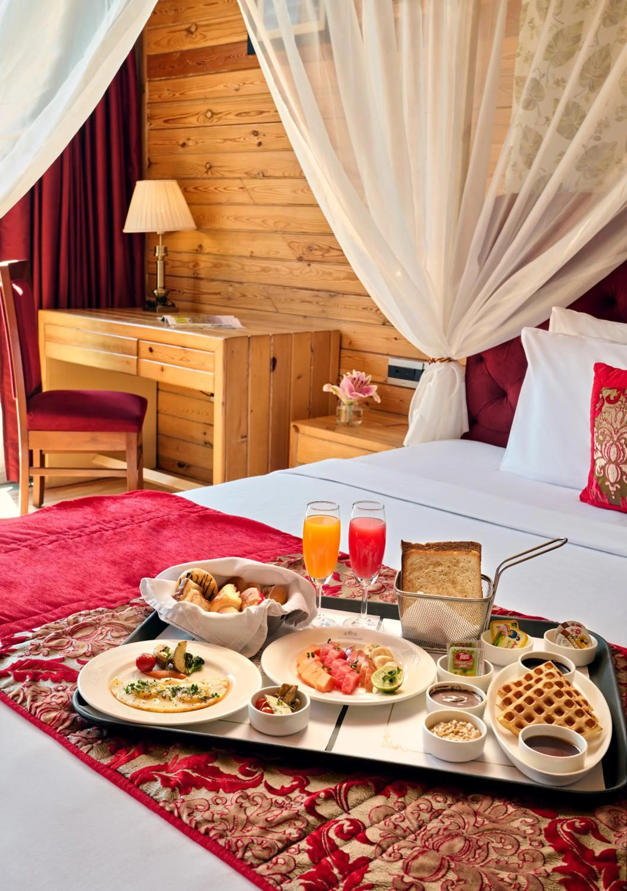 Bed in Deventure Shimla Hills