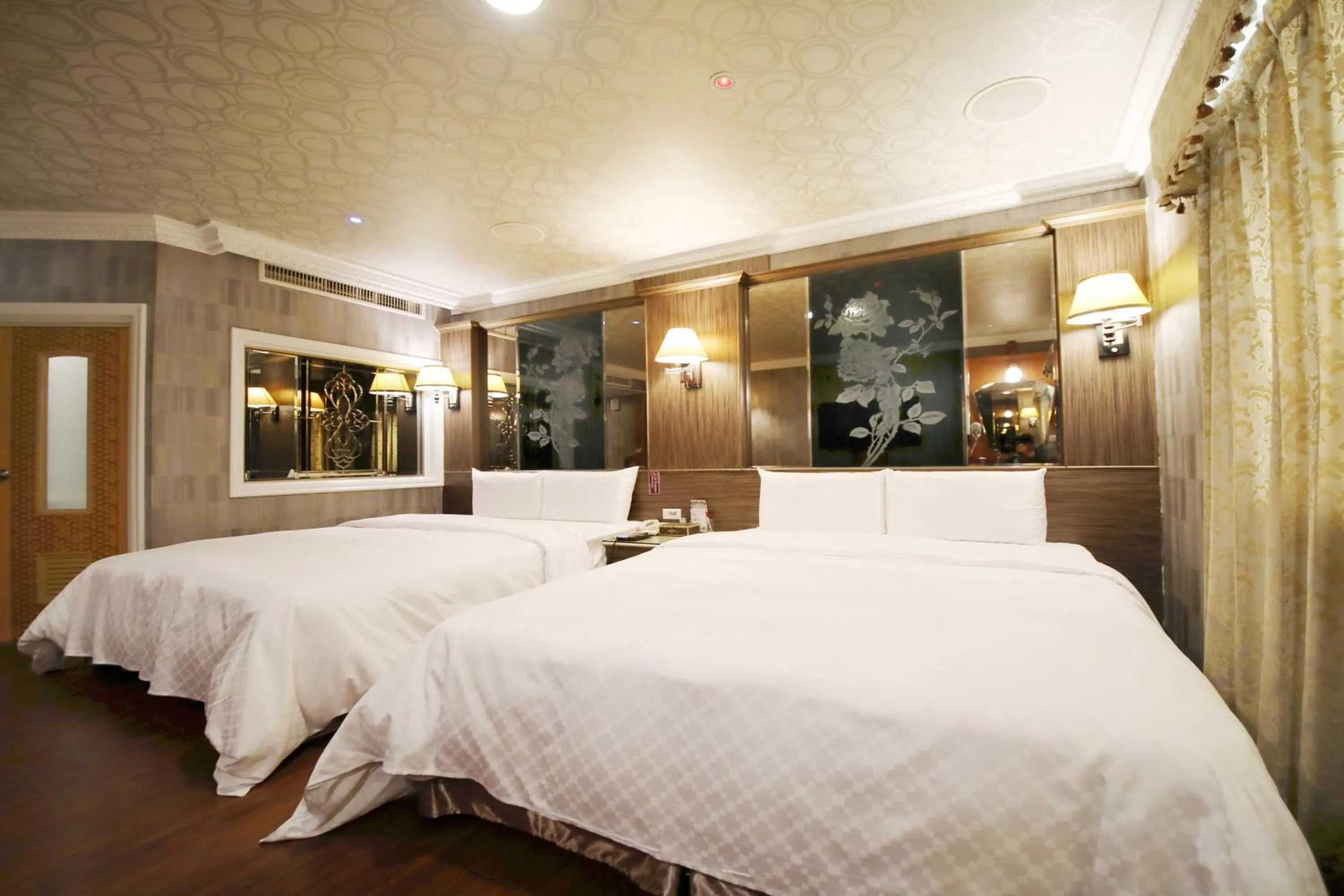 Bed in Wen Sha Bao Motel-Xinying