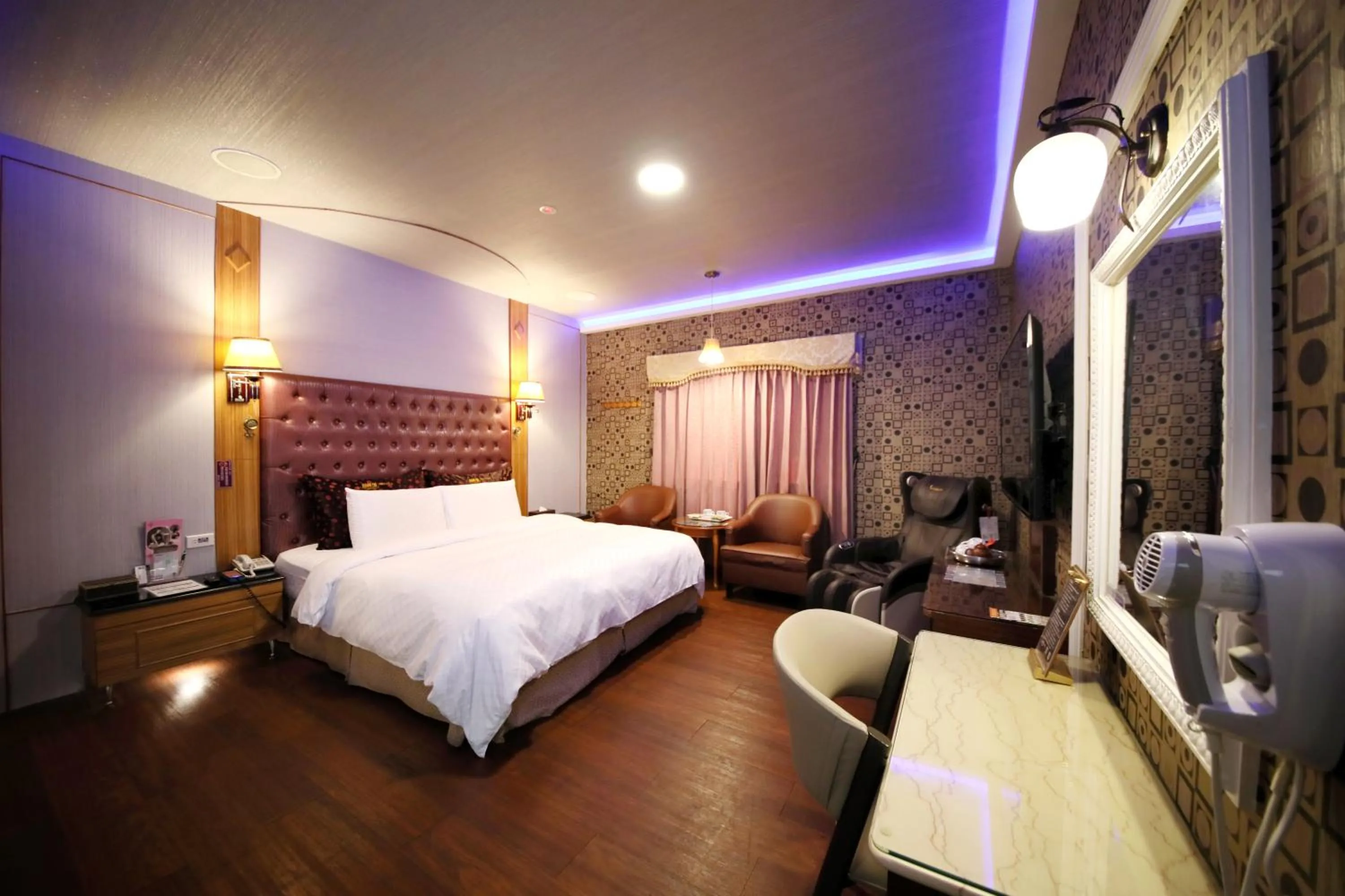 Bed in Wen Sha Bao Motel-Xinying