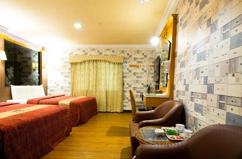 Bed in Wen Sha Bao Motel-Xinying