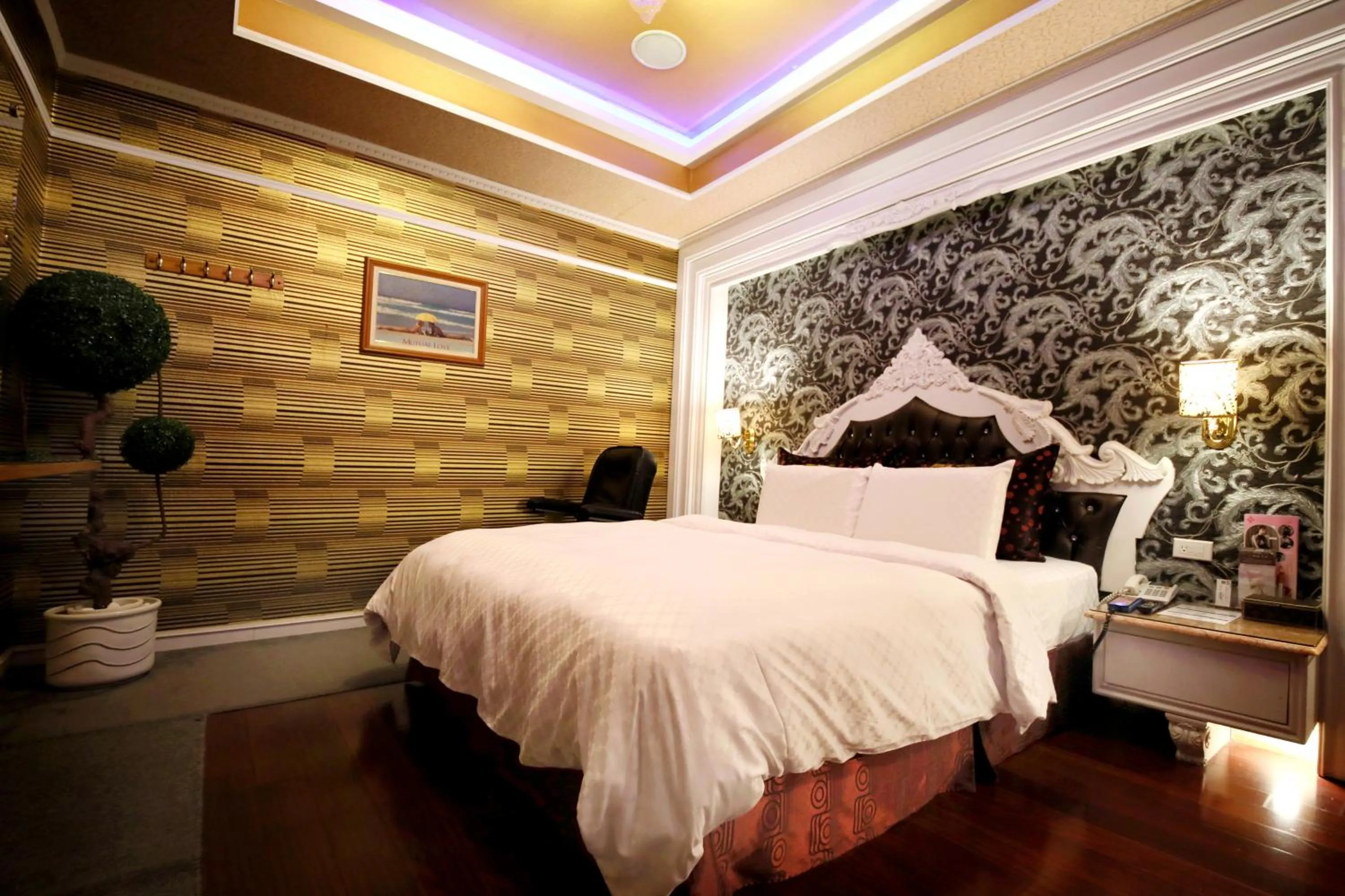 Bed in Wen Sha Bao Motel-Xinying